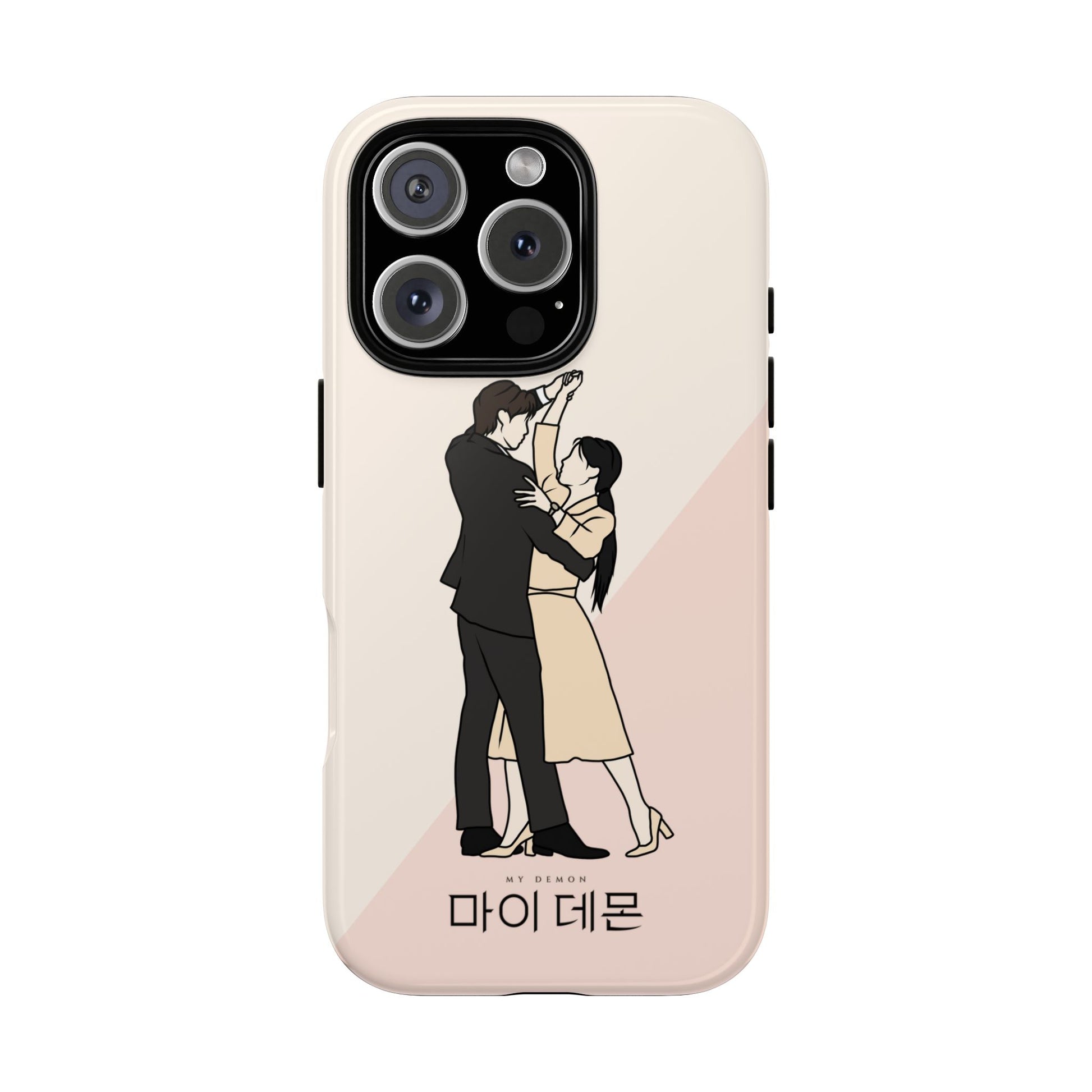 My Demon K-Drama Phone Case – Dark Fantasy Tough Case for Korean Drama Fans and Illustration Art Lovers