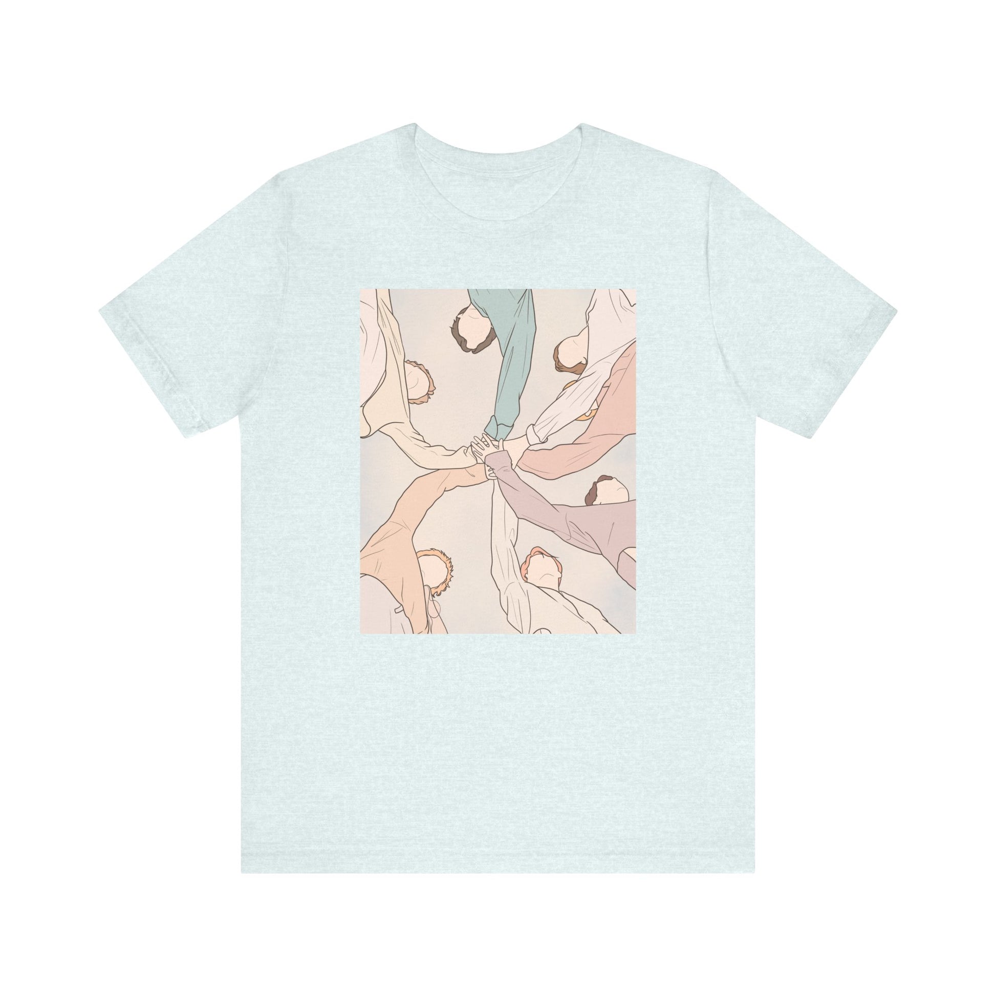 Bangtan-Inspired Kpop T-Shirt – Unisex Friendship Tee for ARMY and Korean Music Fans