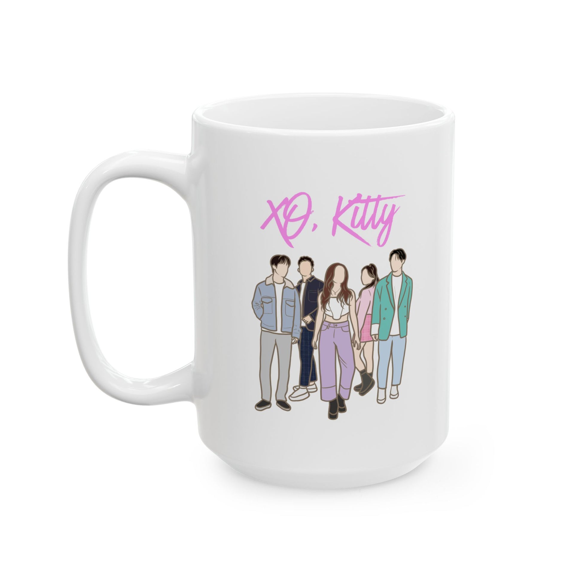 XO, Kitty Mug – Netflix-Inspired Korean Romance Cup for Young Drama Fans