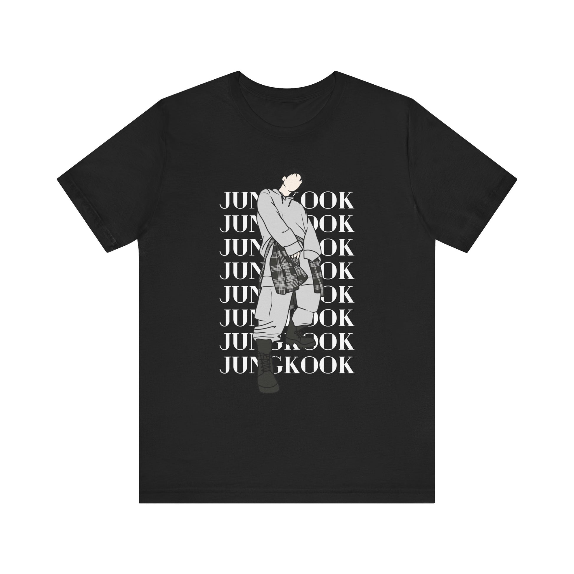 3D Jungkook Fan T-Shirt – Kpop-Inspired Tee for Fans of Korean Boy Groups