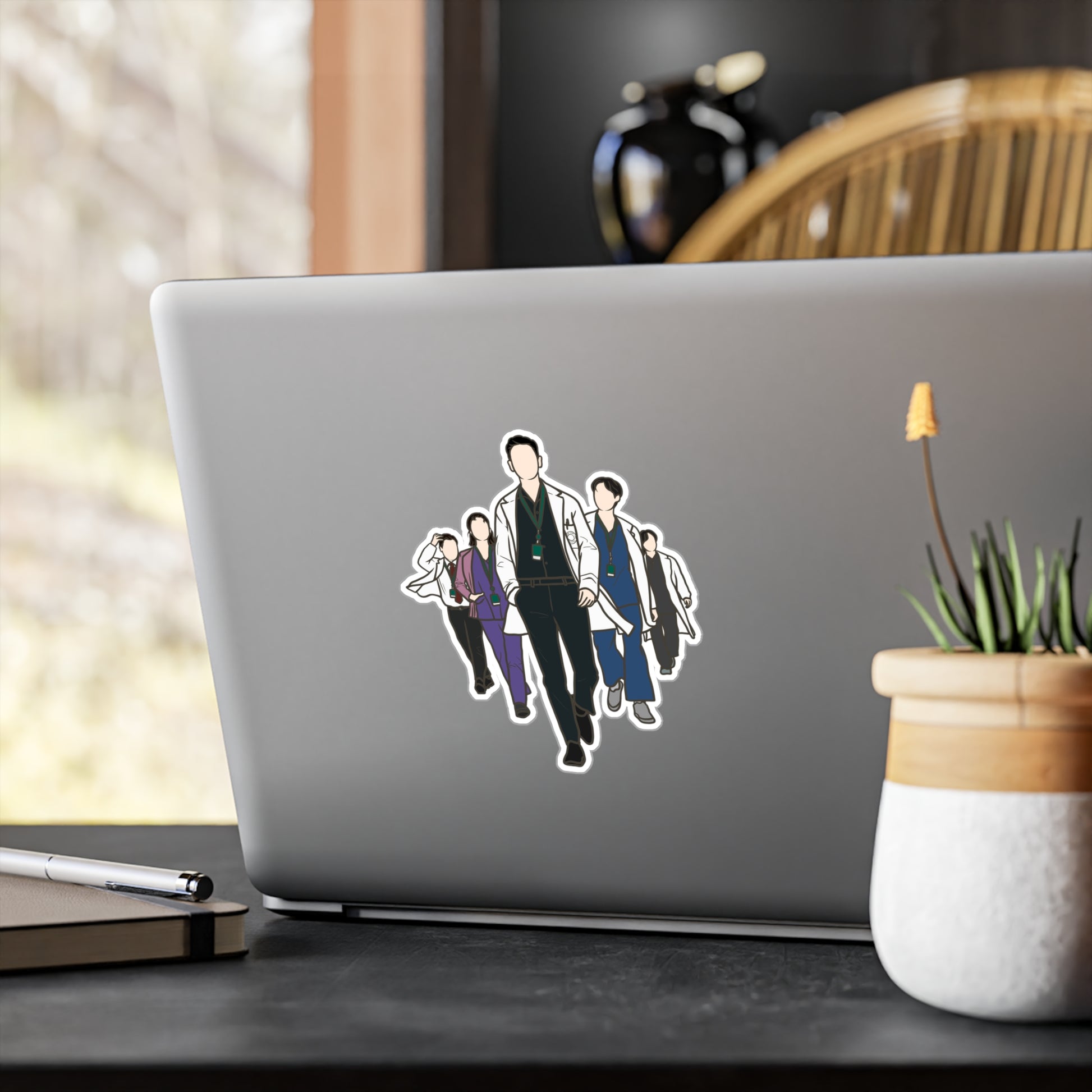 The Trauma Code Kdrama Sticker – Kiss-Cut Fanart for Medical Drama Fans
