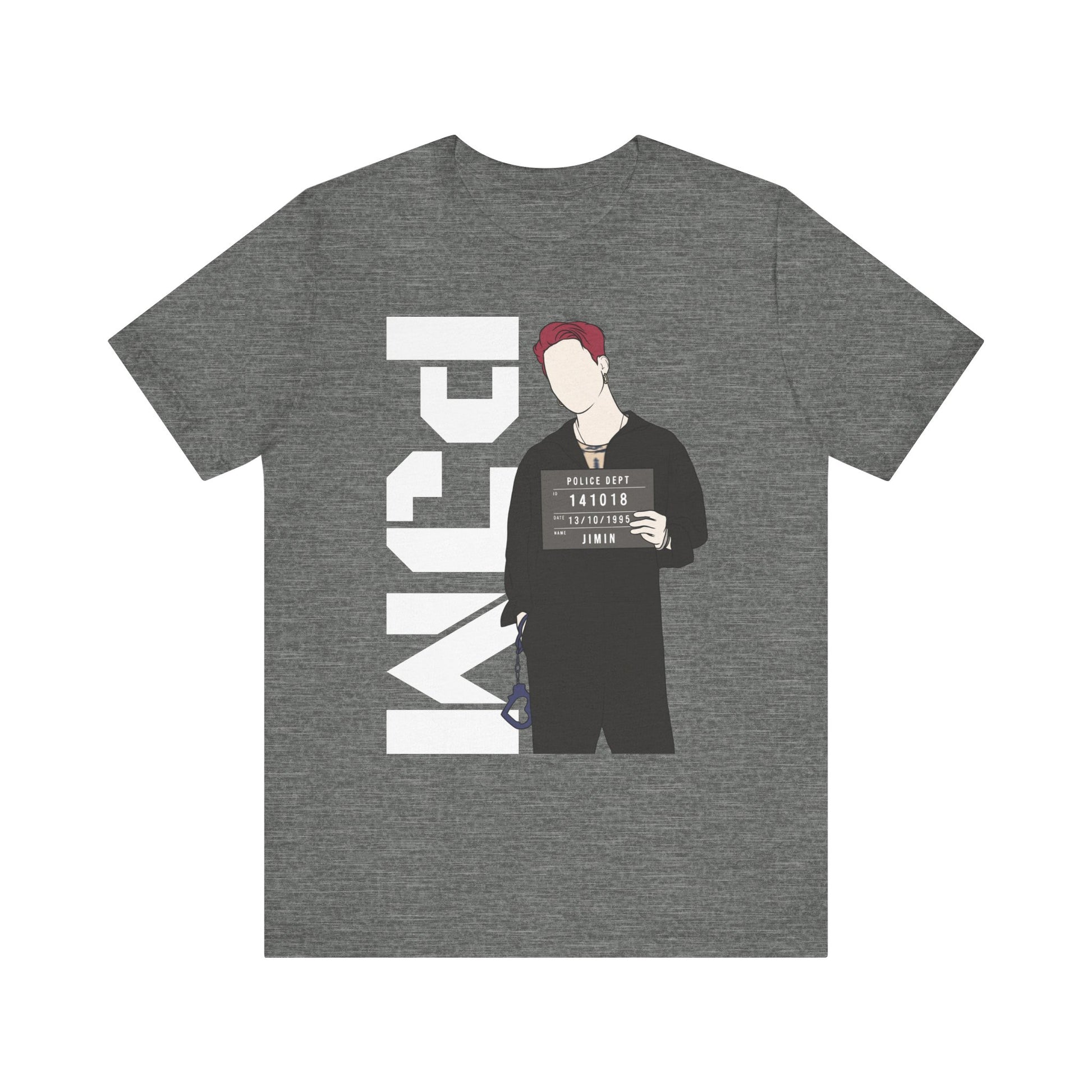 Jimin-Inspired Kpop T-Shirt – Fanart Unisex Tee for ARMY and Korean Pop Fans