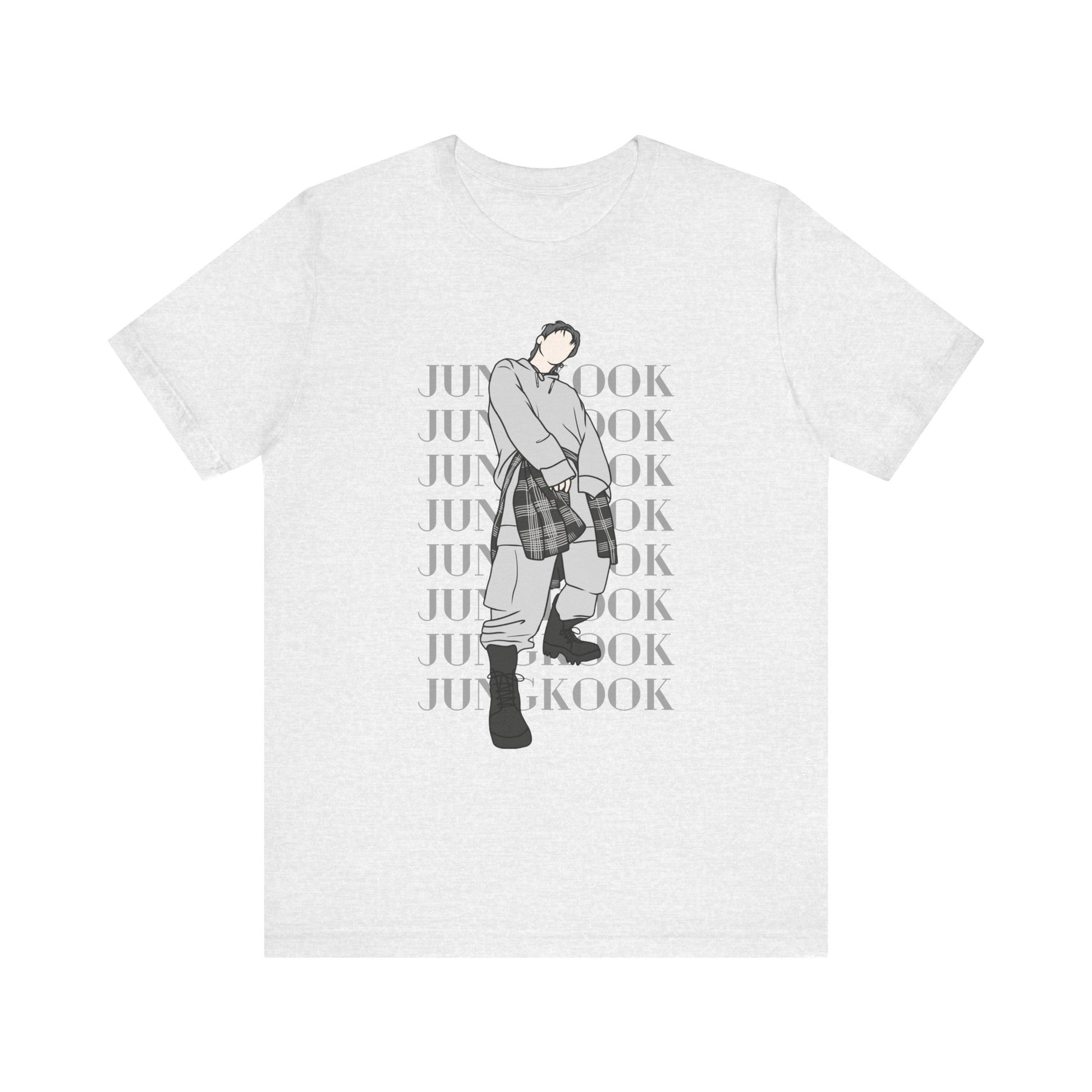3D Jungkook Fan T-Shirt – Kpop-Inspired Tee for Fans of Korean Boy Groups
