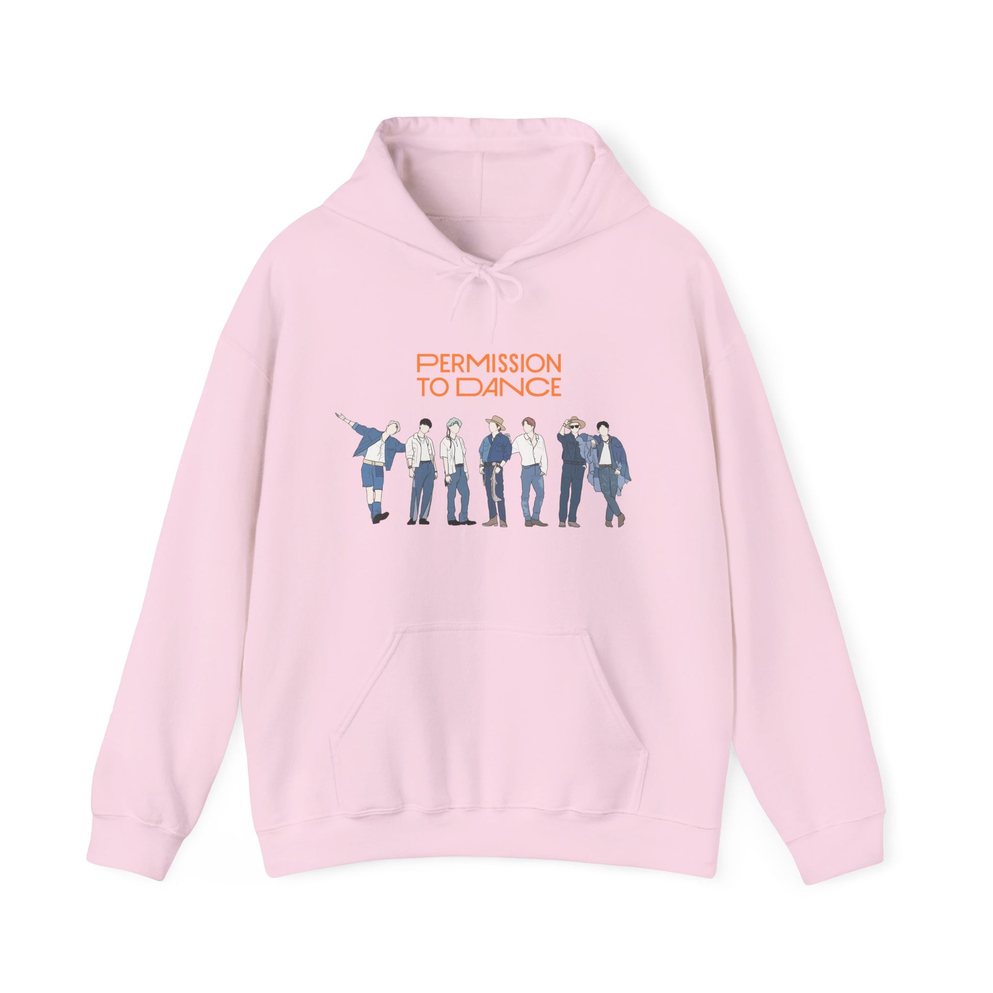 Permission to Dance-Inspired Kpop Hoodie – Cheerful Hooded Sweatshirt for ARMY and Korean Pop Fans
