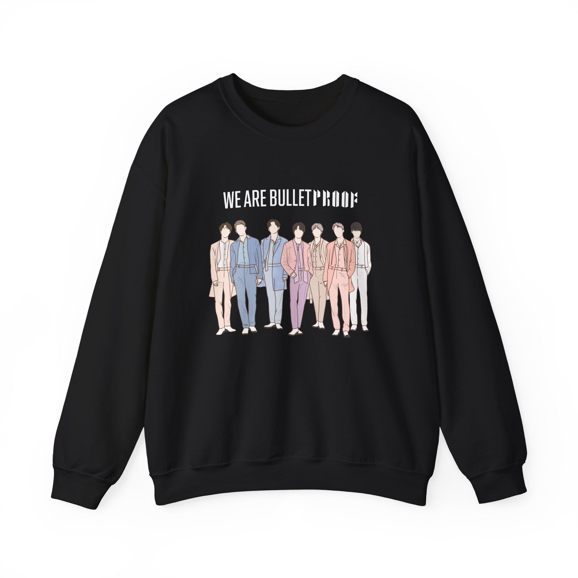 Proof-Inspired Bangtan Kpop Sweatshirt – Unisex Crewneck for ARMY and Korean Pop Fans
