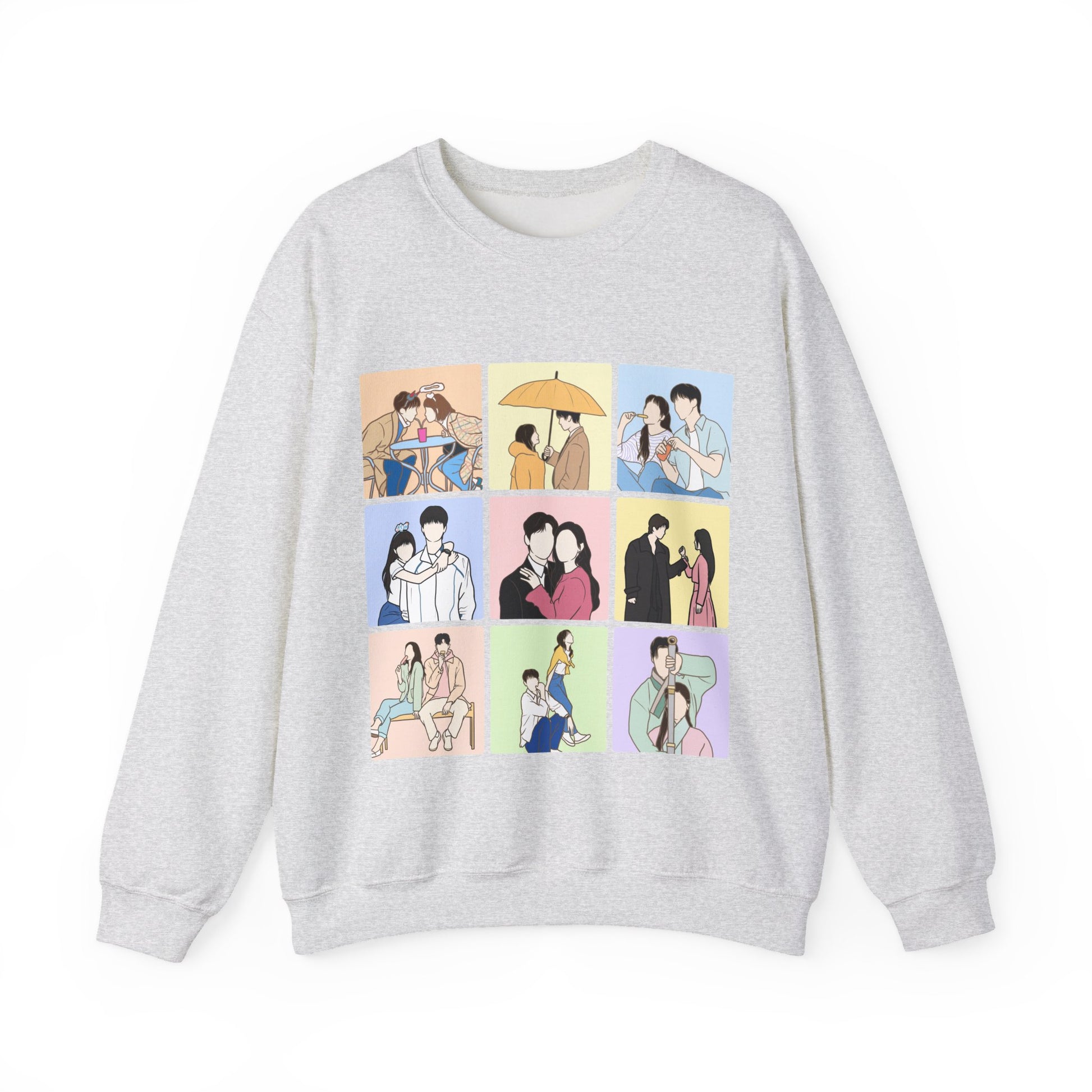 K-Drama Sweatshirt – Cozy Unisex Pullover for Korean Drama Fans and Trendy K-Culture Lovers