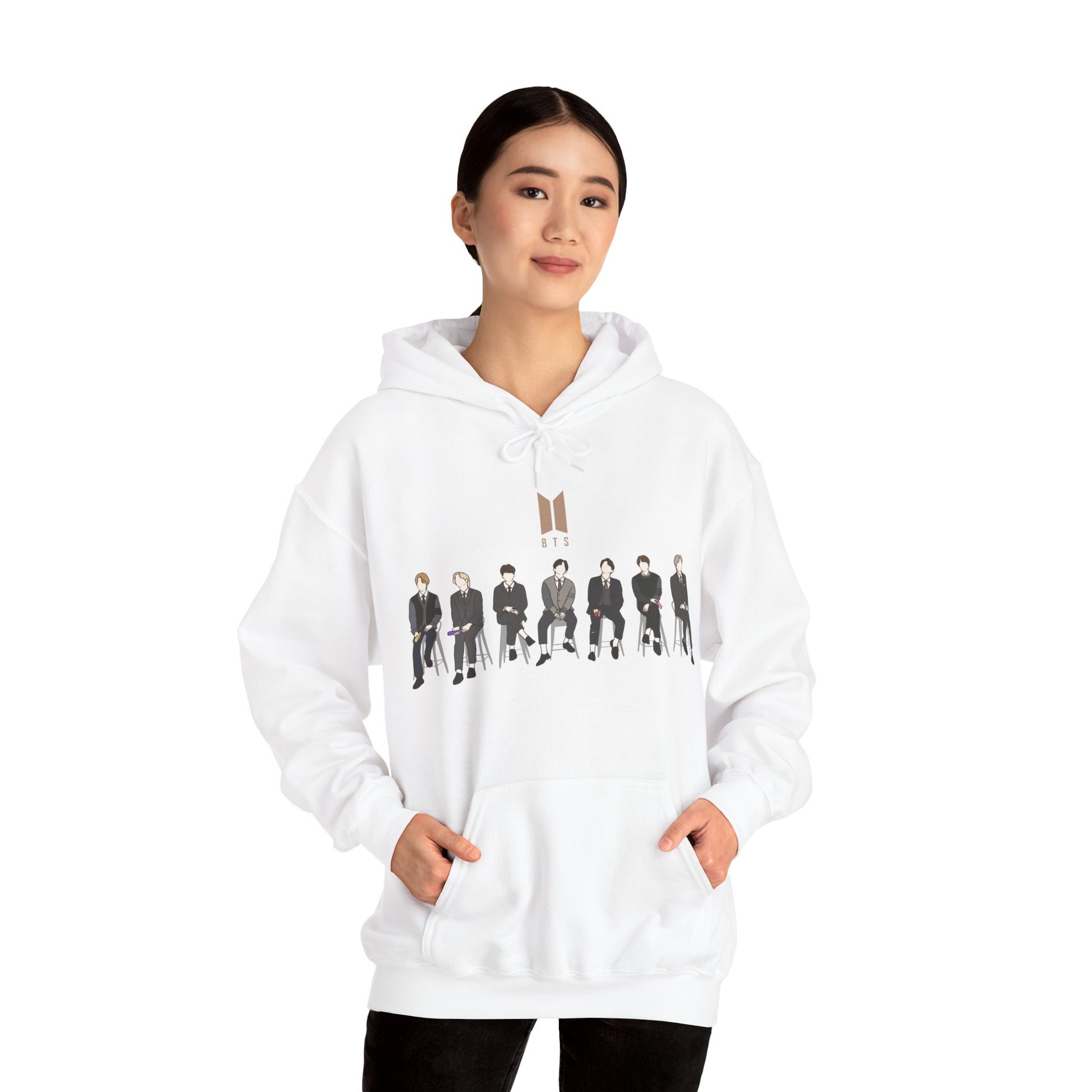 Fix You-Inspired Kpop Hoodie – Healing Hooded Sweatshirt for ARMY and Korean Pop Fans