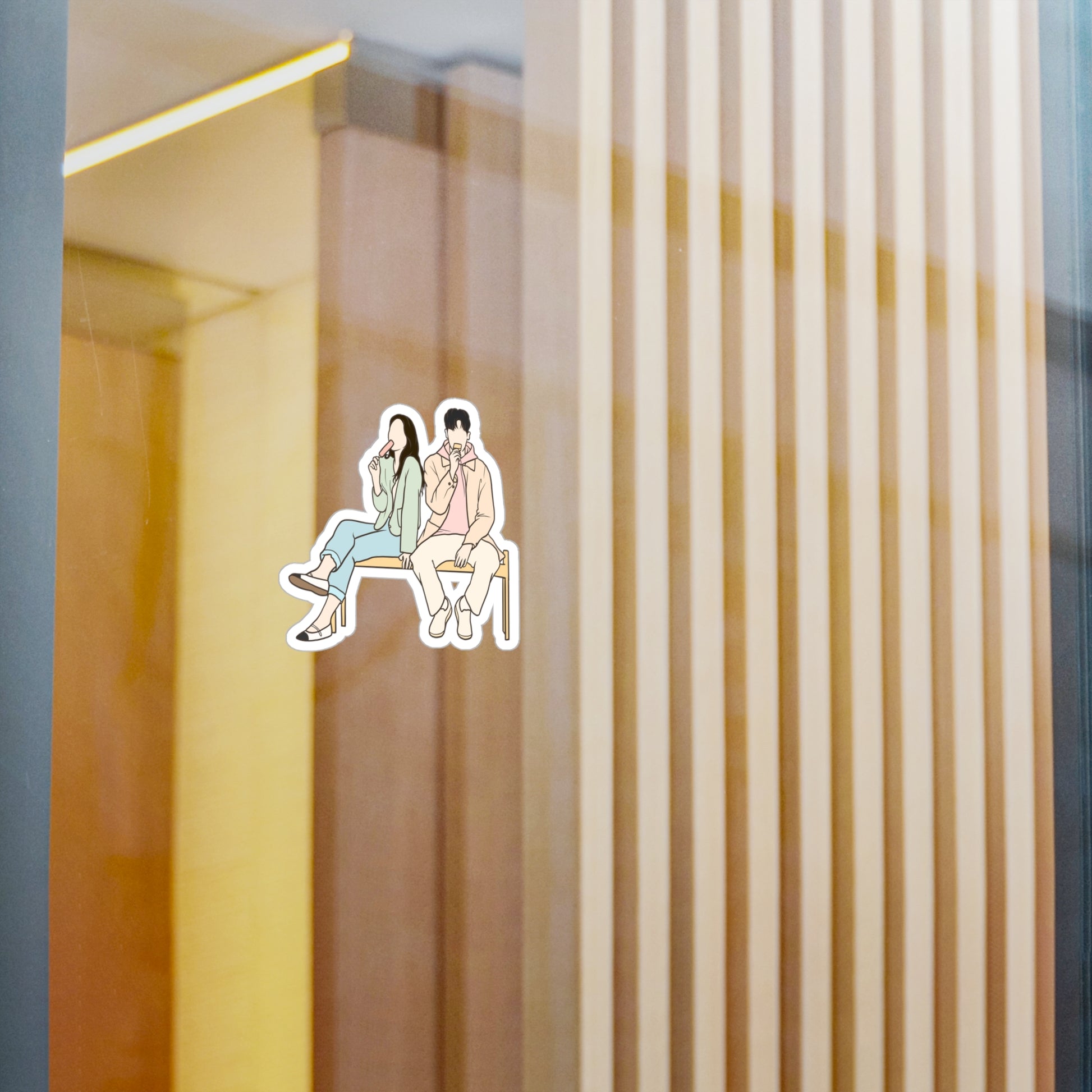 Doctor Slump Kdrama Sticker – Kiss-Cut Fanart for Healing Romance Fans