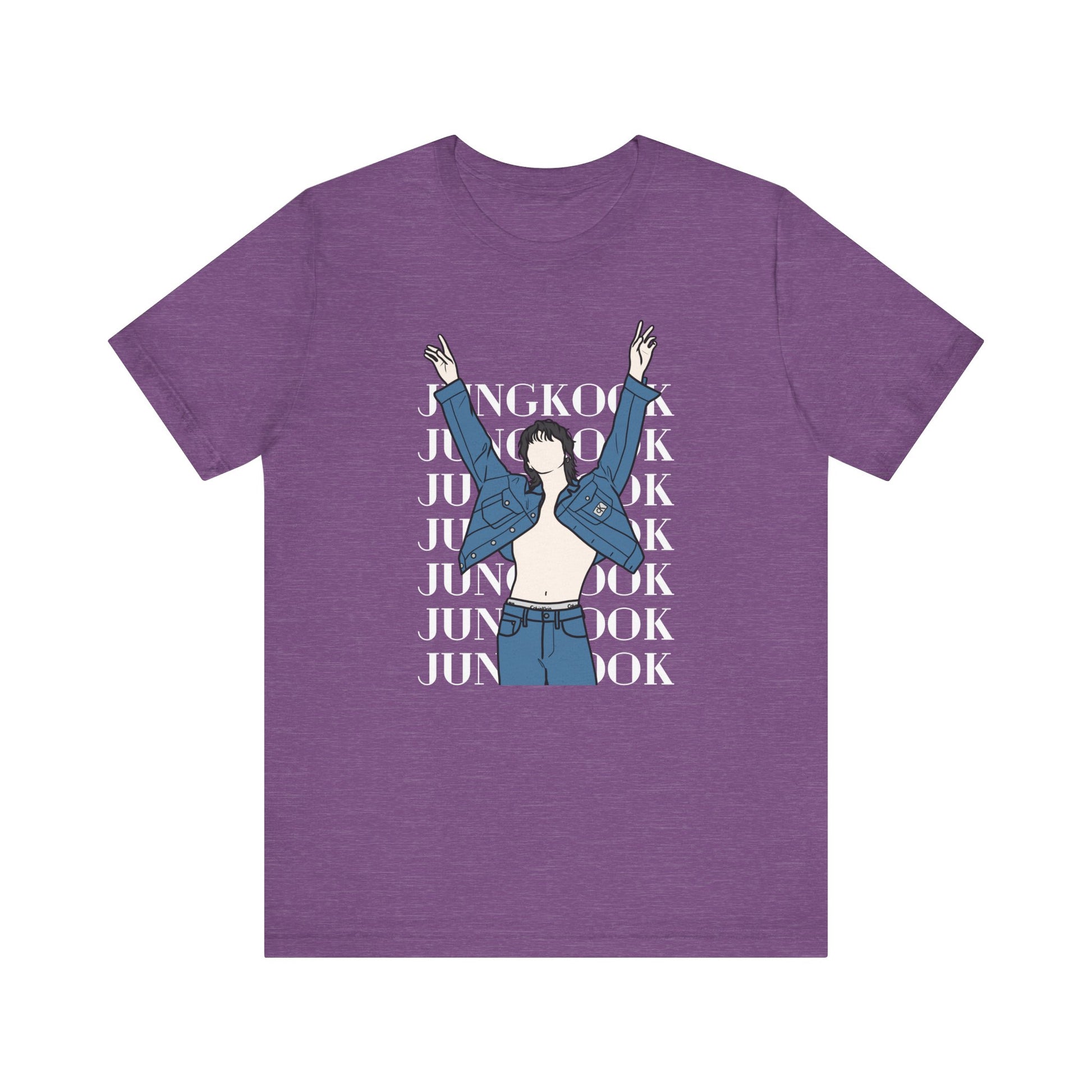 Jungkook-Inspired T-Shirt – Unisex Kpop Tee Featuring CK Style Design