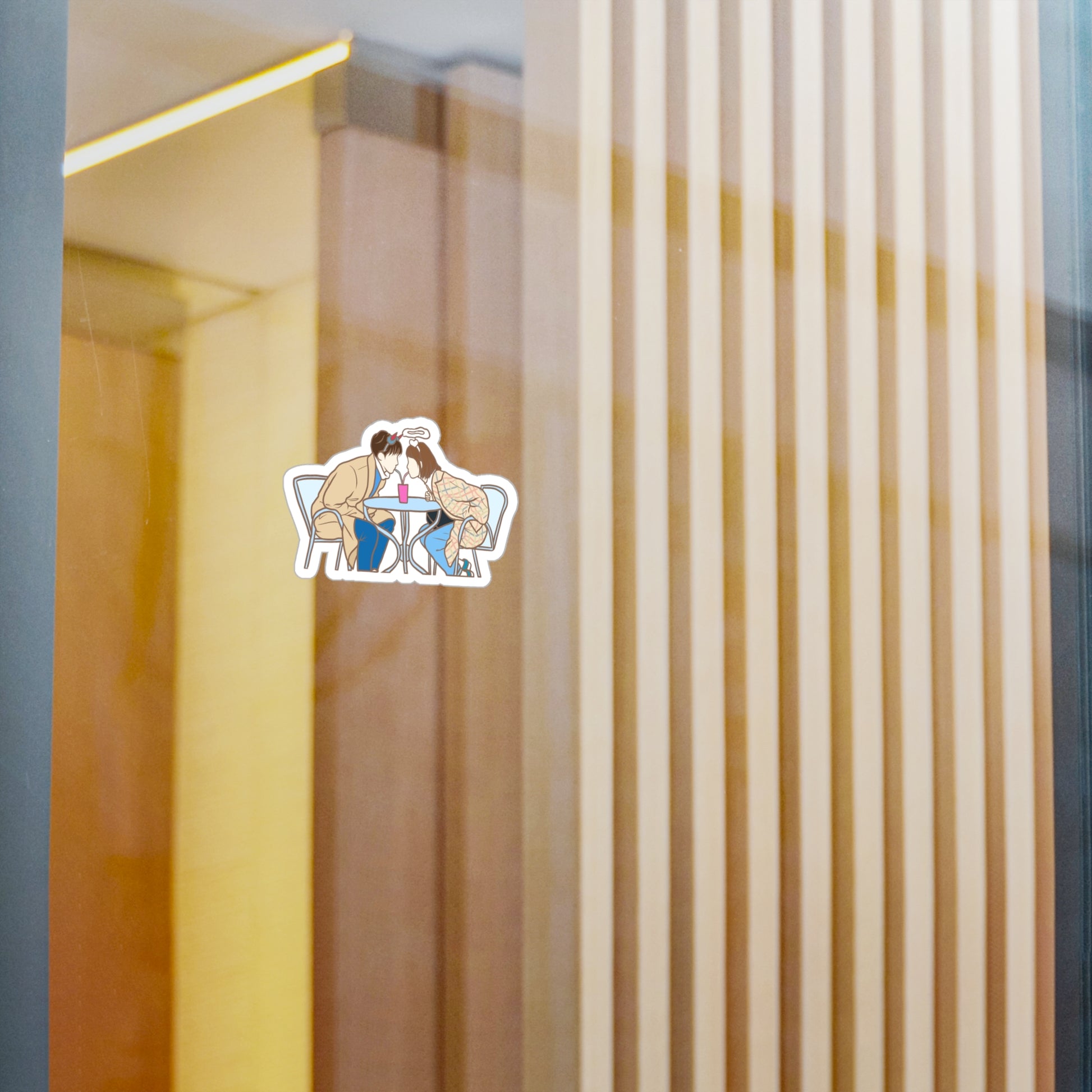 Weightlifting Fairy Kim Bok-Joo Sticker – Kiss-Cut Fanart for Youth Drama Fans