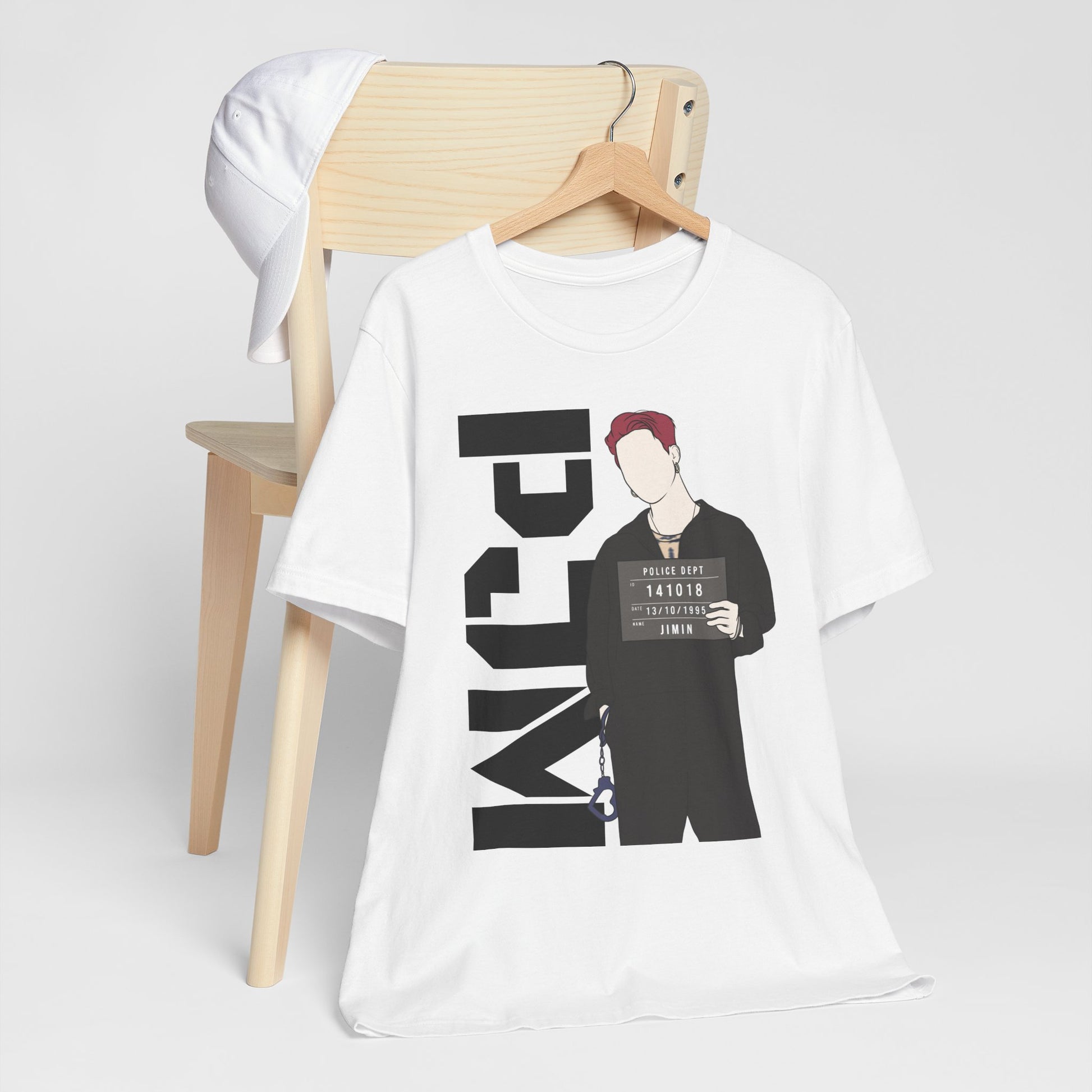 Jimin-Inspired Kpop T-Shirt – Fanart Unisex Tee for ARMY and Korean Pop Fans