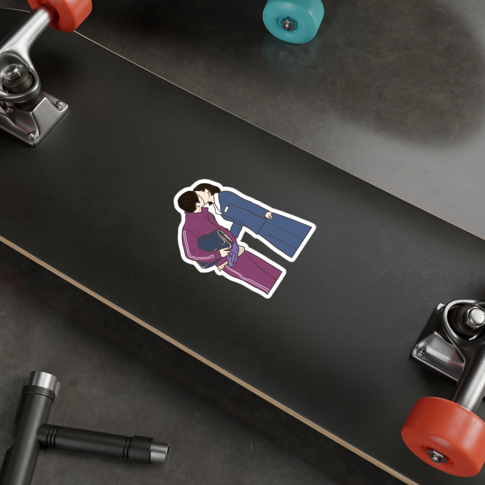 When Life Gives You Tangerines Kdrama Sticker – Kiss-Cut Fanart for Fans of Quiet Healing Dramas