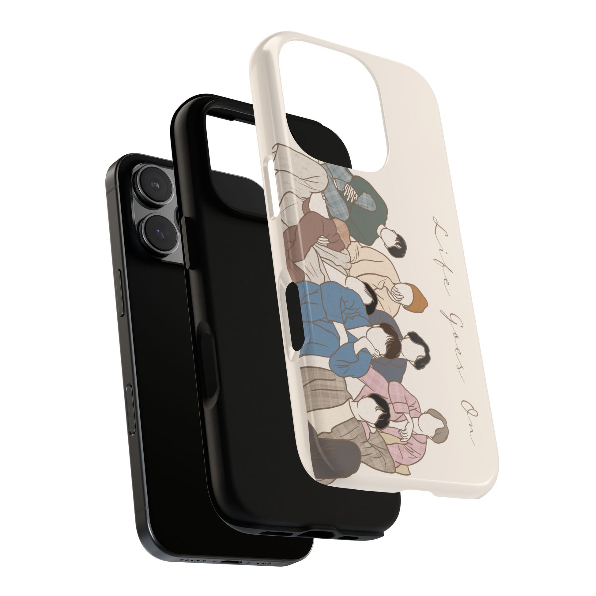 Life Goes On Kpop Phone Case – Tough Case Gift for iPhone and Samsung Fans of Korean Pop Merch