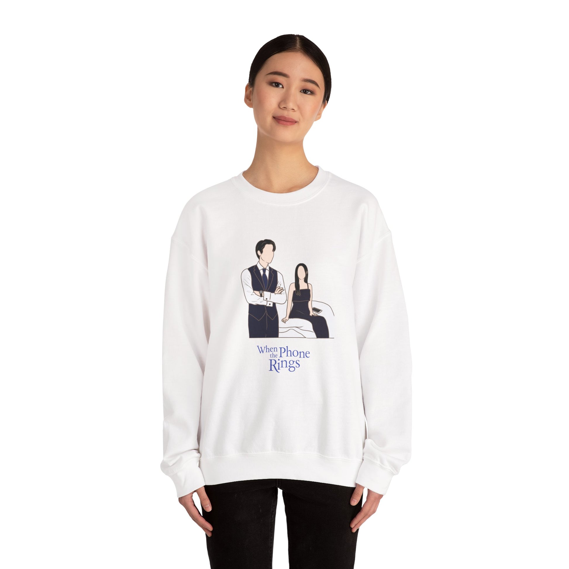 When the Phone Rings Kdrama Sweatshirt – Cozy Crewneck for Korean Drama Fans