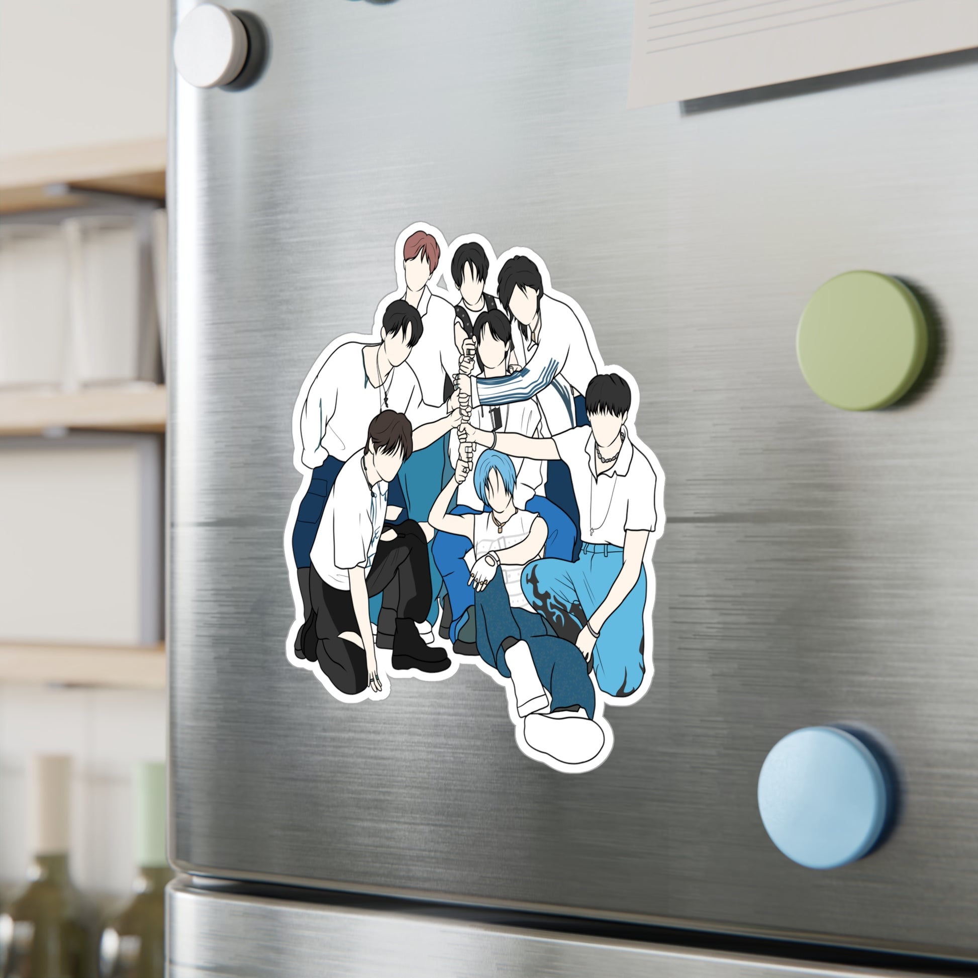 Stray Kids Kpop Sticker – Fanmade Vinyl Art for STAY and Kpop Lovers