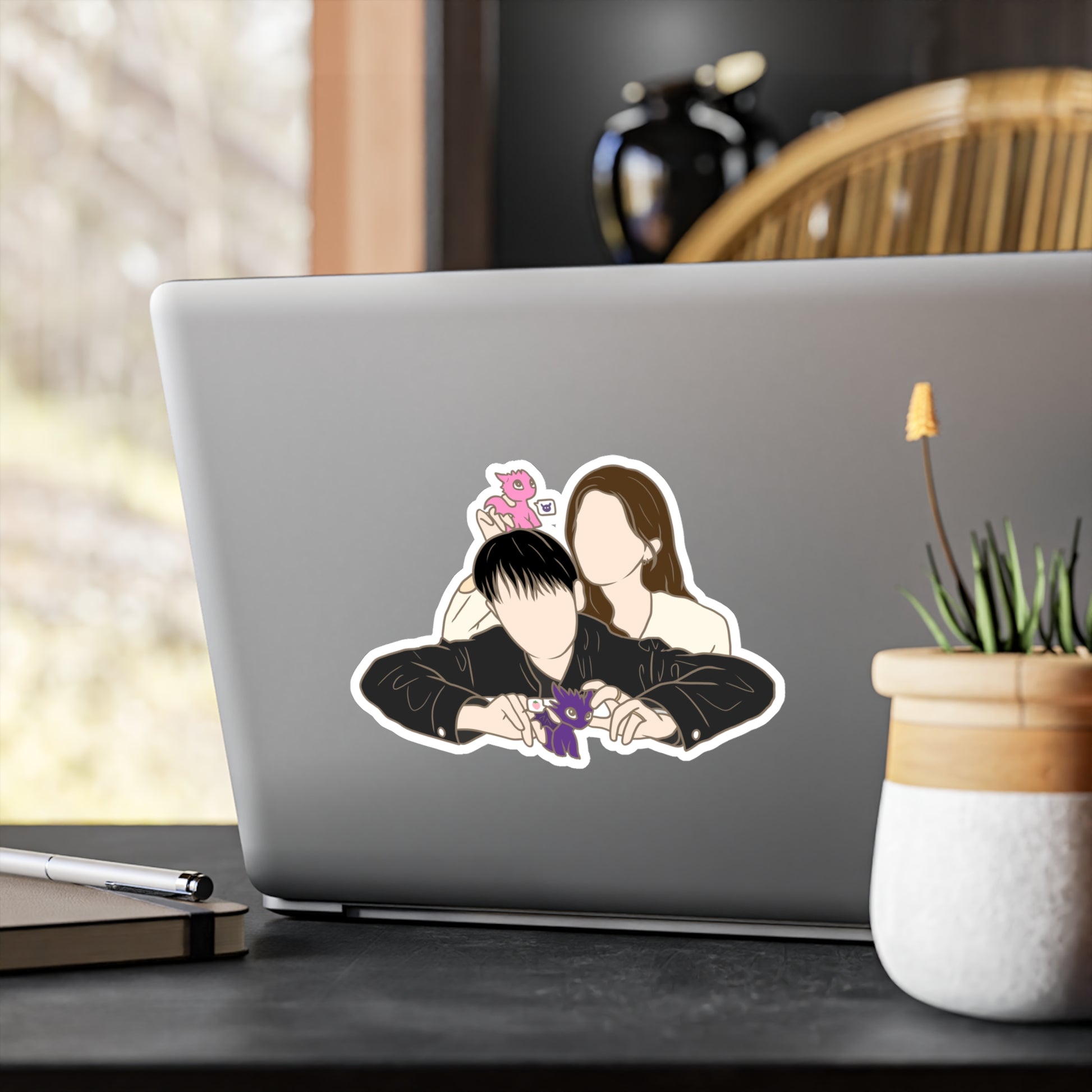My Dearest Nemesis Kdrama Sticker – Kiss-Cut Fanart for Rivals-to-Lovers Drama Fans