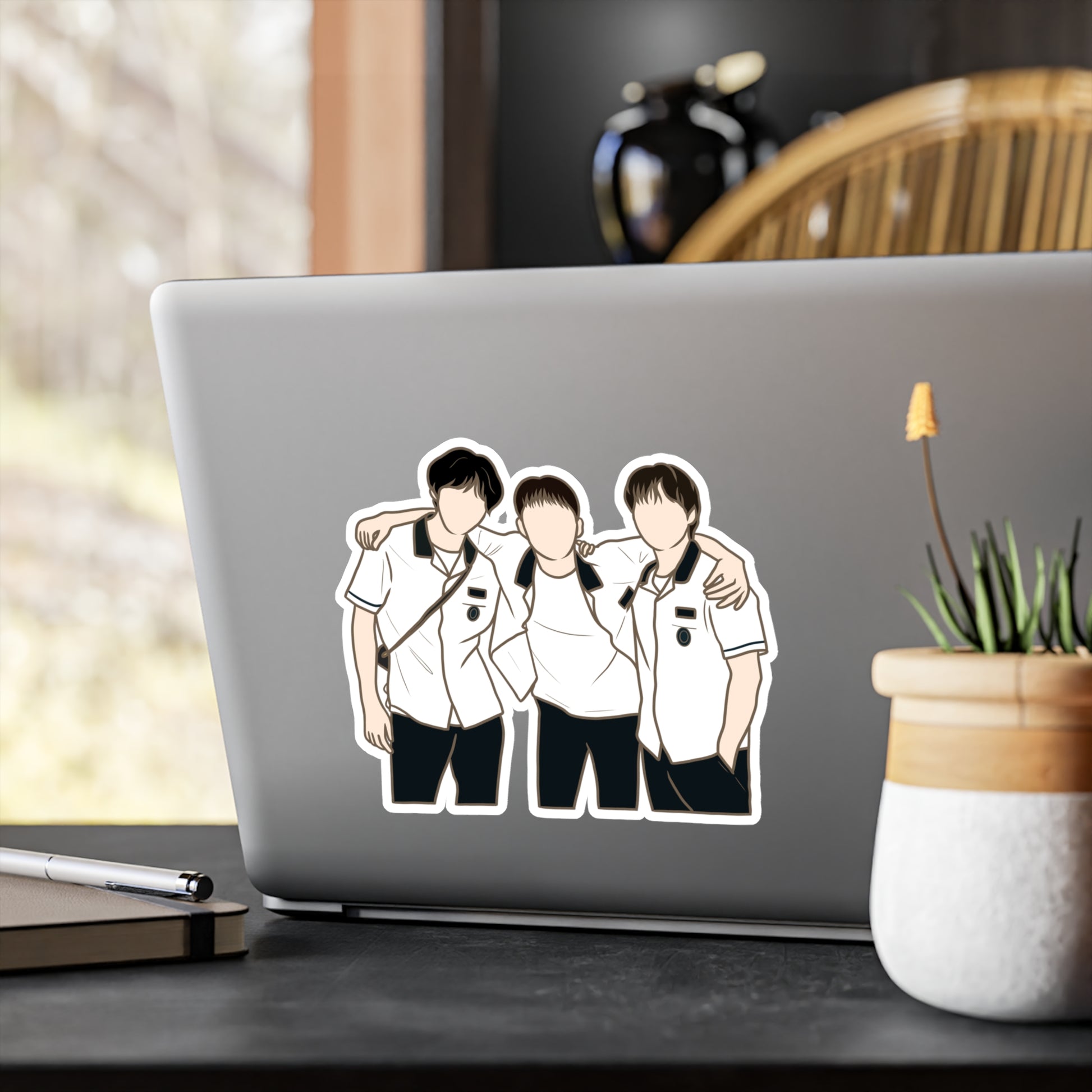 Weak Hero Class 1 Kdrama Sticker – Kiss-Cut Fanart for Dark Youth Drama Fans