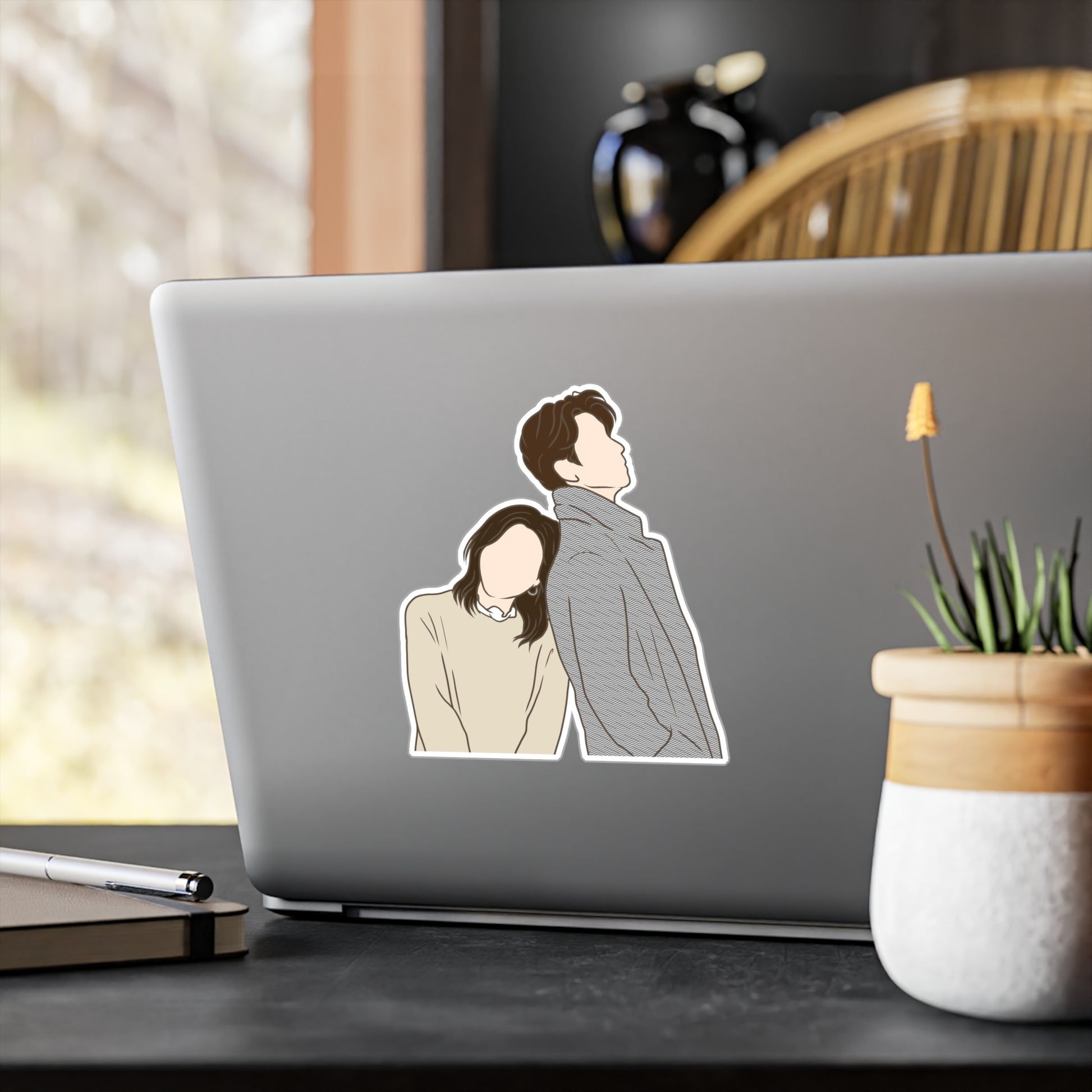 Goblin Kdrama Sticker – Kiss-Cut Fanart for Fantasy Romance and Kdrama Classic Fans