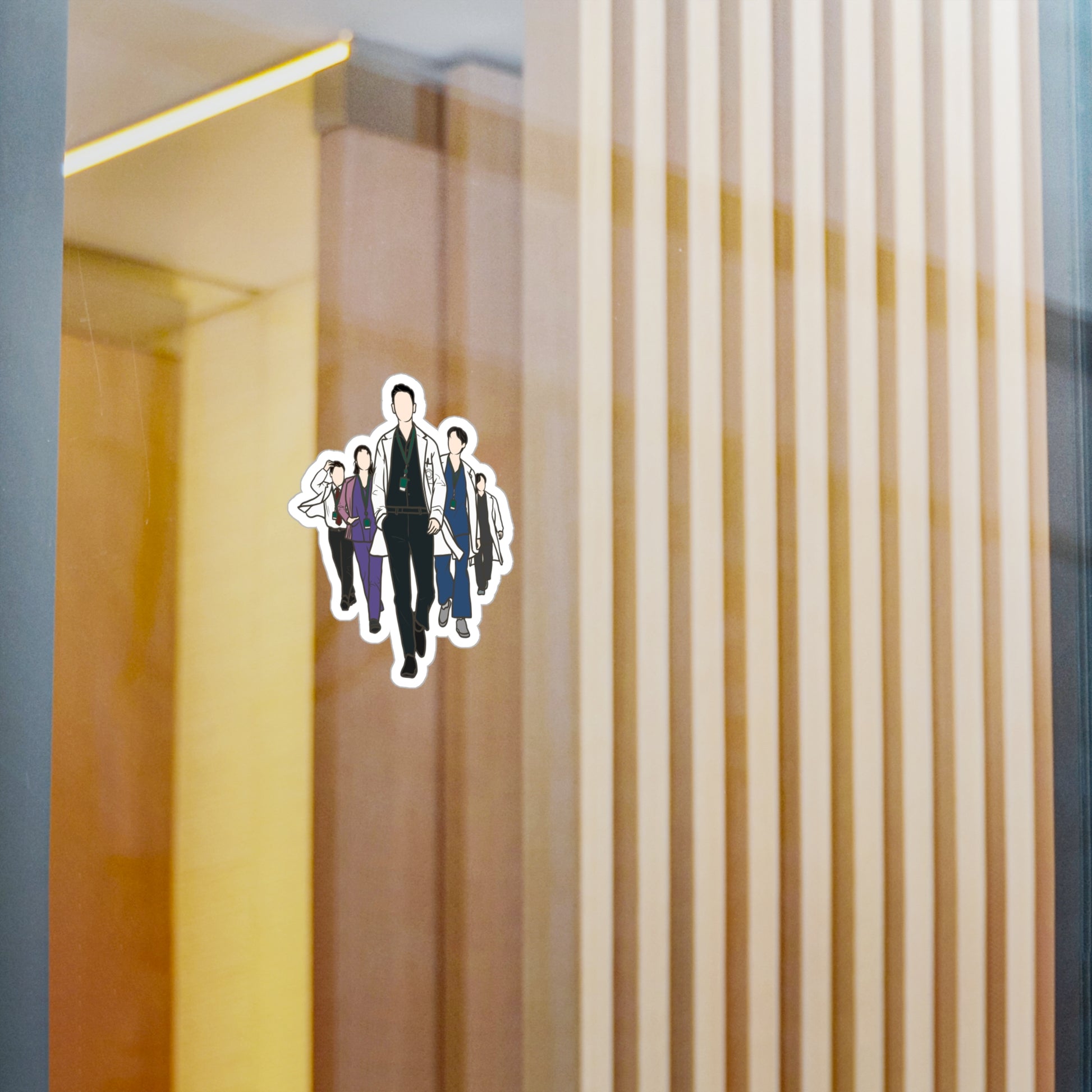 The Trauma Code Kdrama Sticker – Kiss-Cut Fanart for Medical Drama Fans