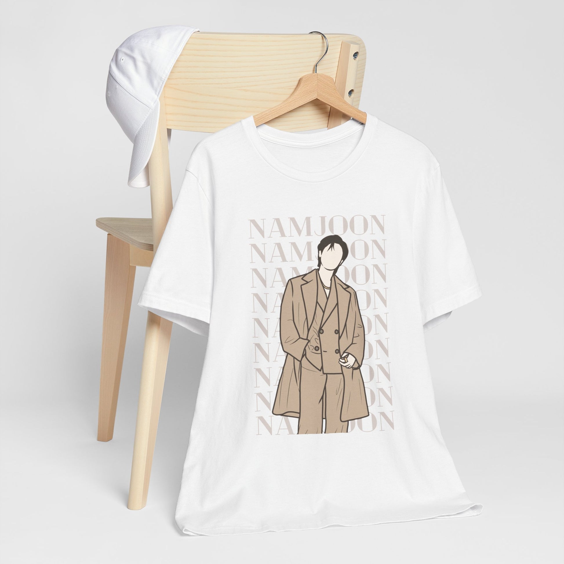 Namjoon-Inspired Kpop T-Shirt – Unisex RM Fan Tee for ARMY and Korean Pop Lovers