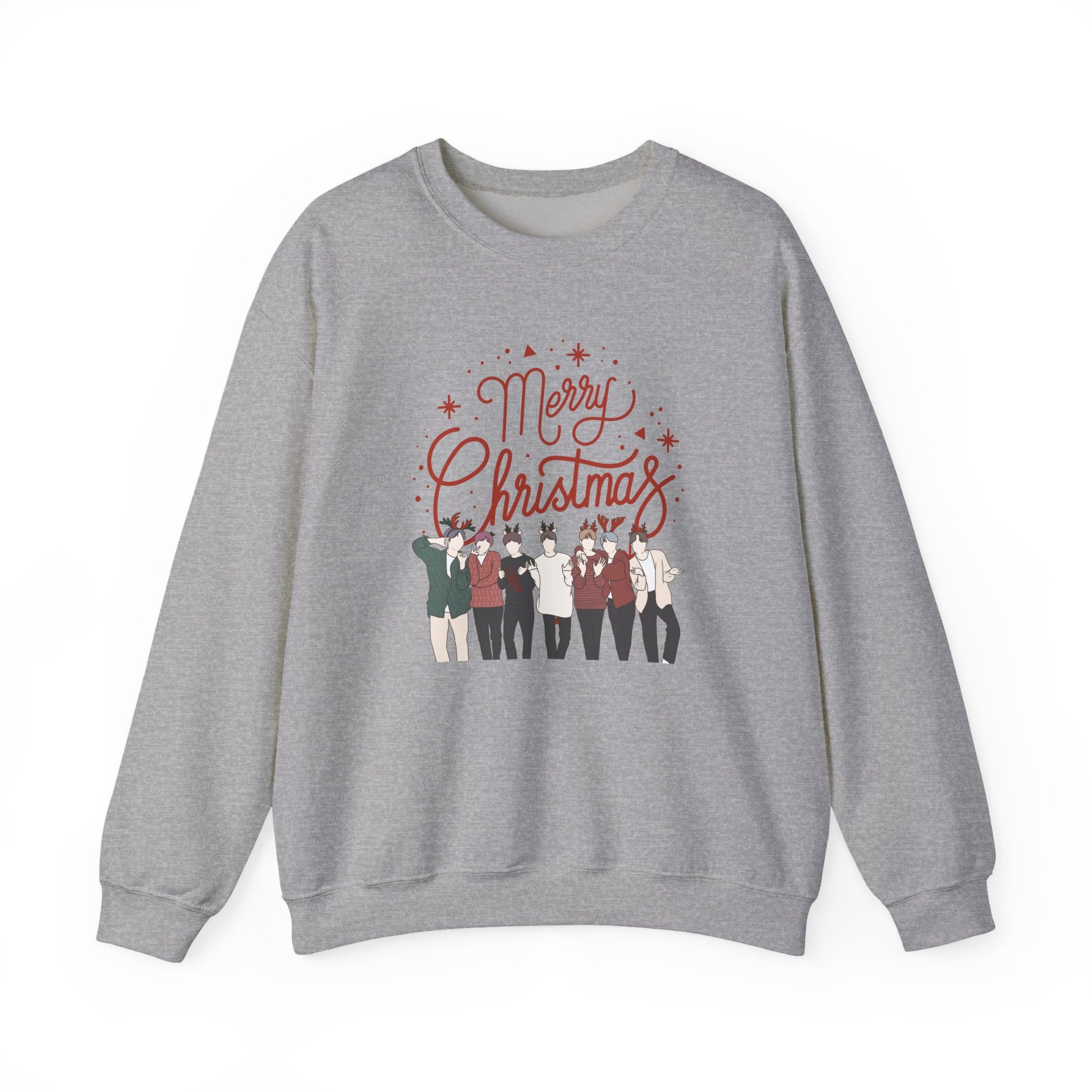 Kpop Christmas Sweatshirt – Holiday Season Pullover for Korean Pop Fans and Festive Gift Lover
