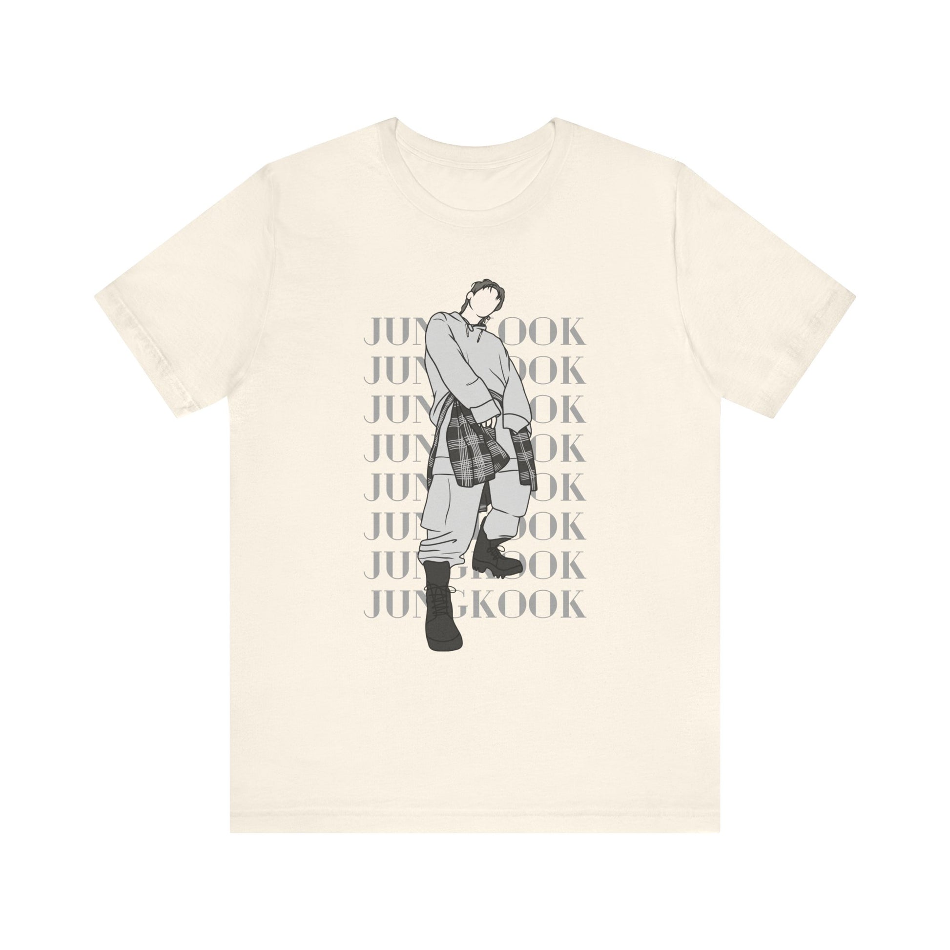3D Jungkook Fan T-Shirt – Kpop-Inspired Tee for Fans of Korean Boy Groups