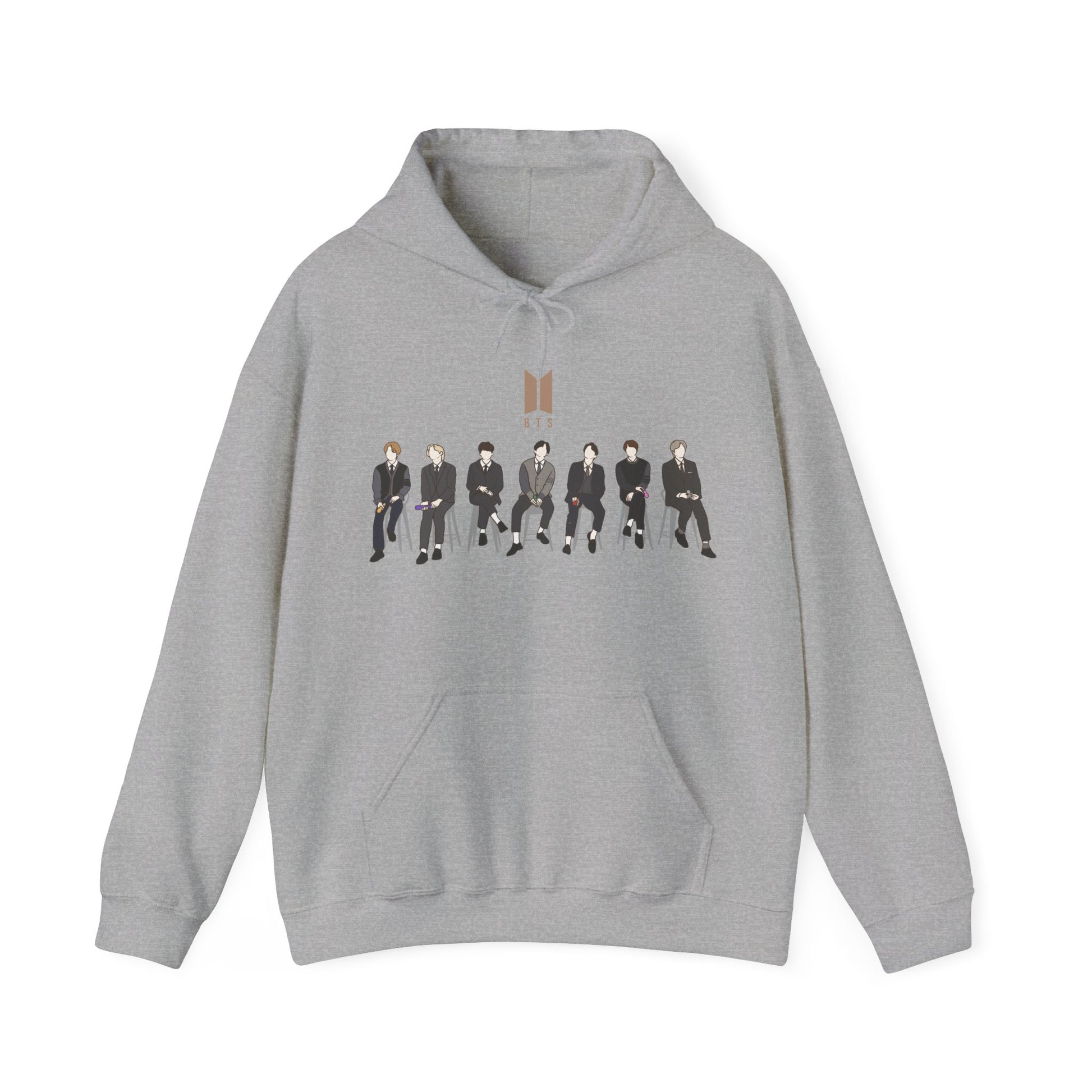 Fix You-Inspired Kpop Hoodie – Healing Hooded Sweatshirt for ARMY and Korean Pop Fans