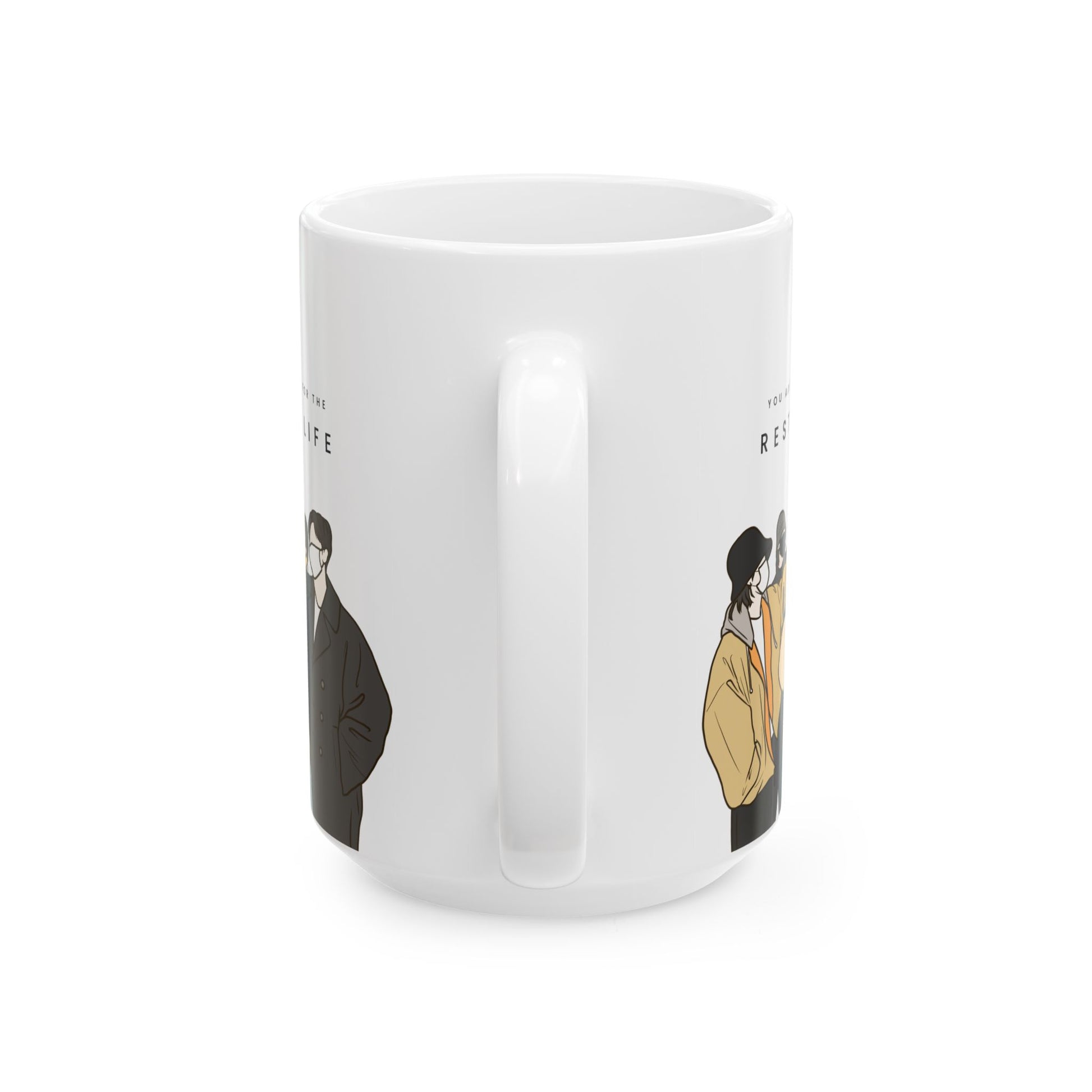 Rest of My Life Kpop Mug – Minimal Accent Gift for Fans with Soft Vibes
