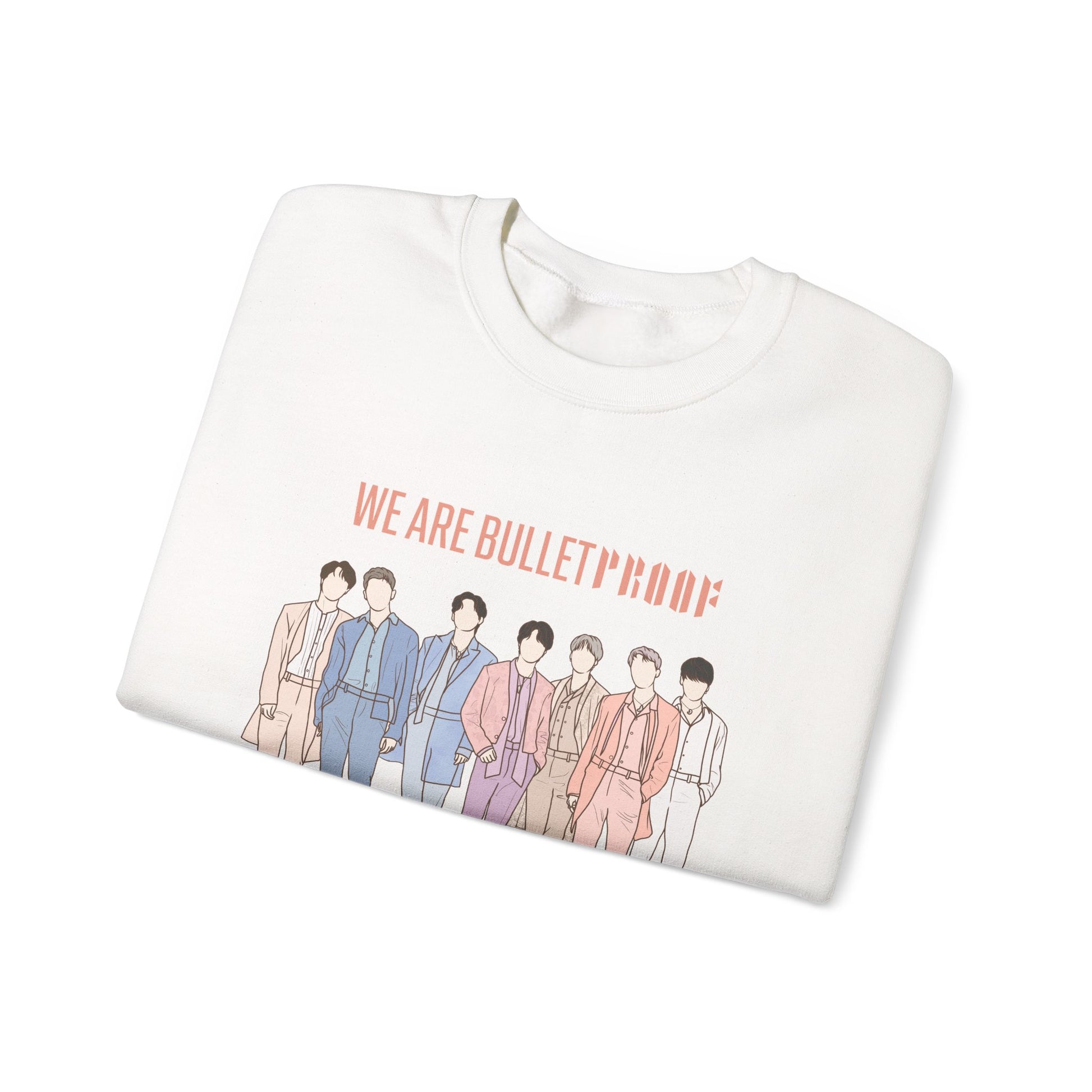 Proof-Inspired Bangtan Kpop Sweatshirt – Unisex Crewneck for ARMY and Korean Pop Fans