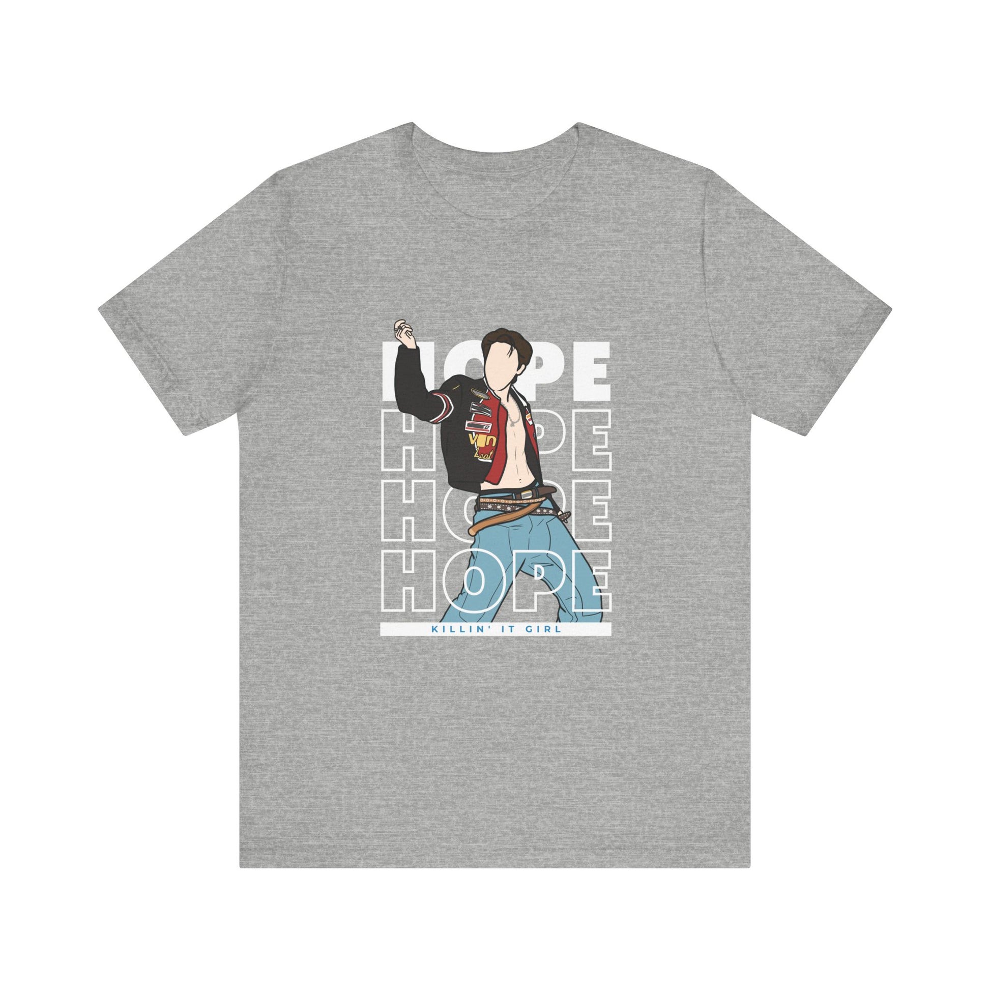 J-Hope Killin' It Girl T-Shirt – Kpop Fan Tee with Dance Line Energy