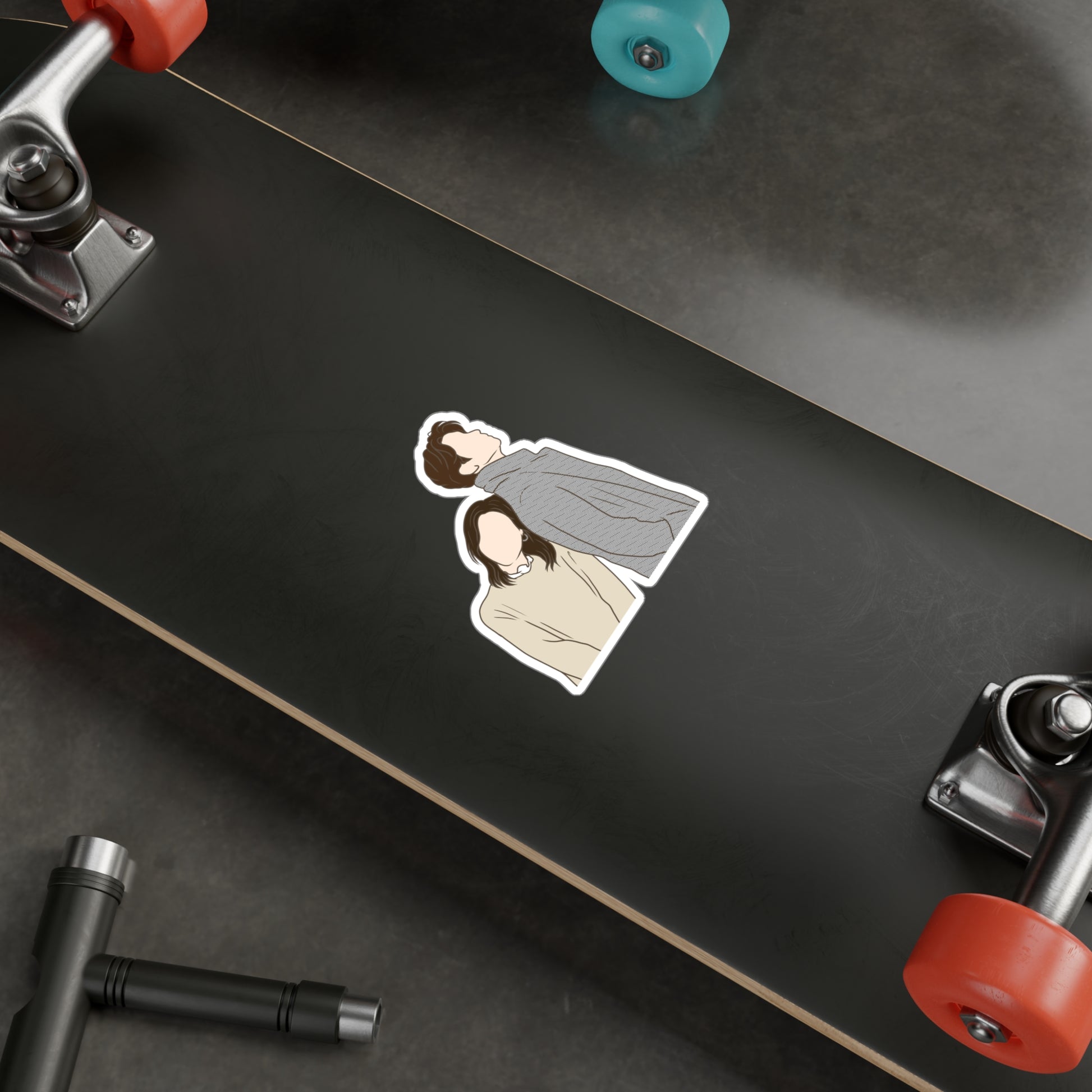 Goblin Kdrama Sticker – Kiss-Cut Fanart for Fantasy Romance and Kdrama Classic Fans