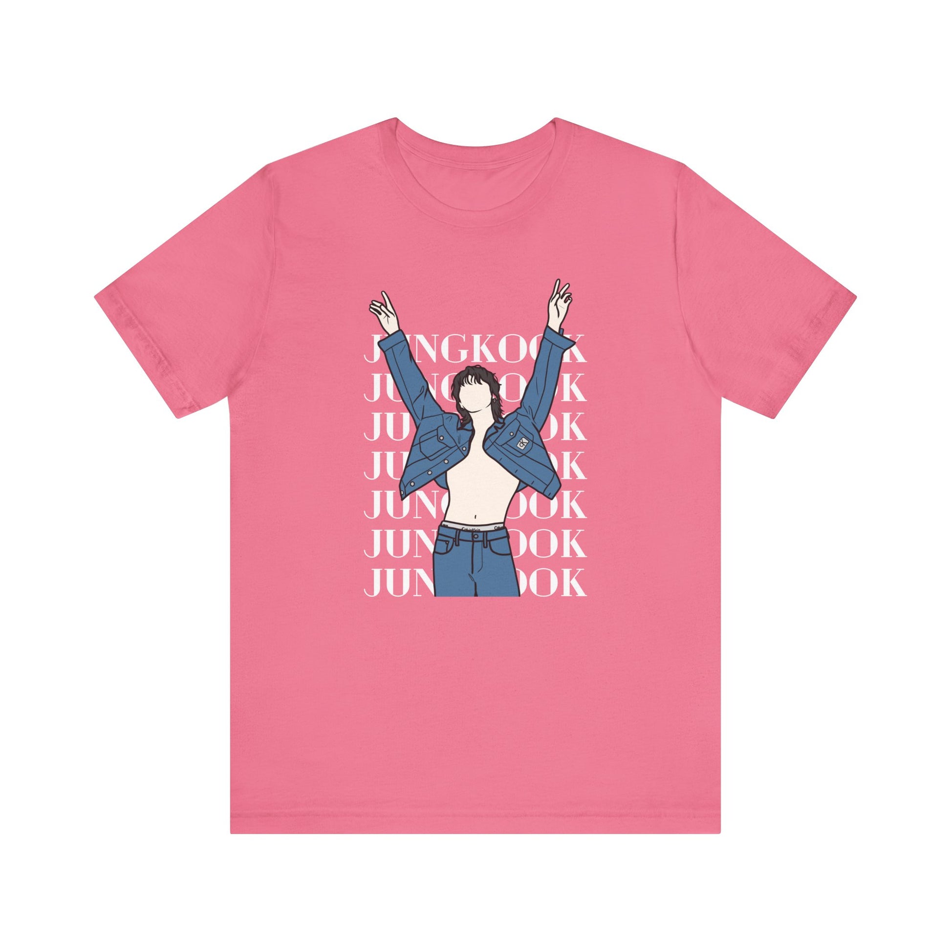 Jungkook-Inspired T-Shirt – Unisex Kpop Tee Featuring CK Style Design