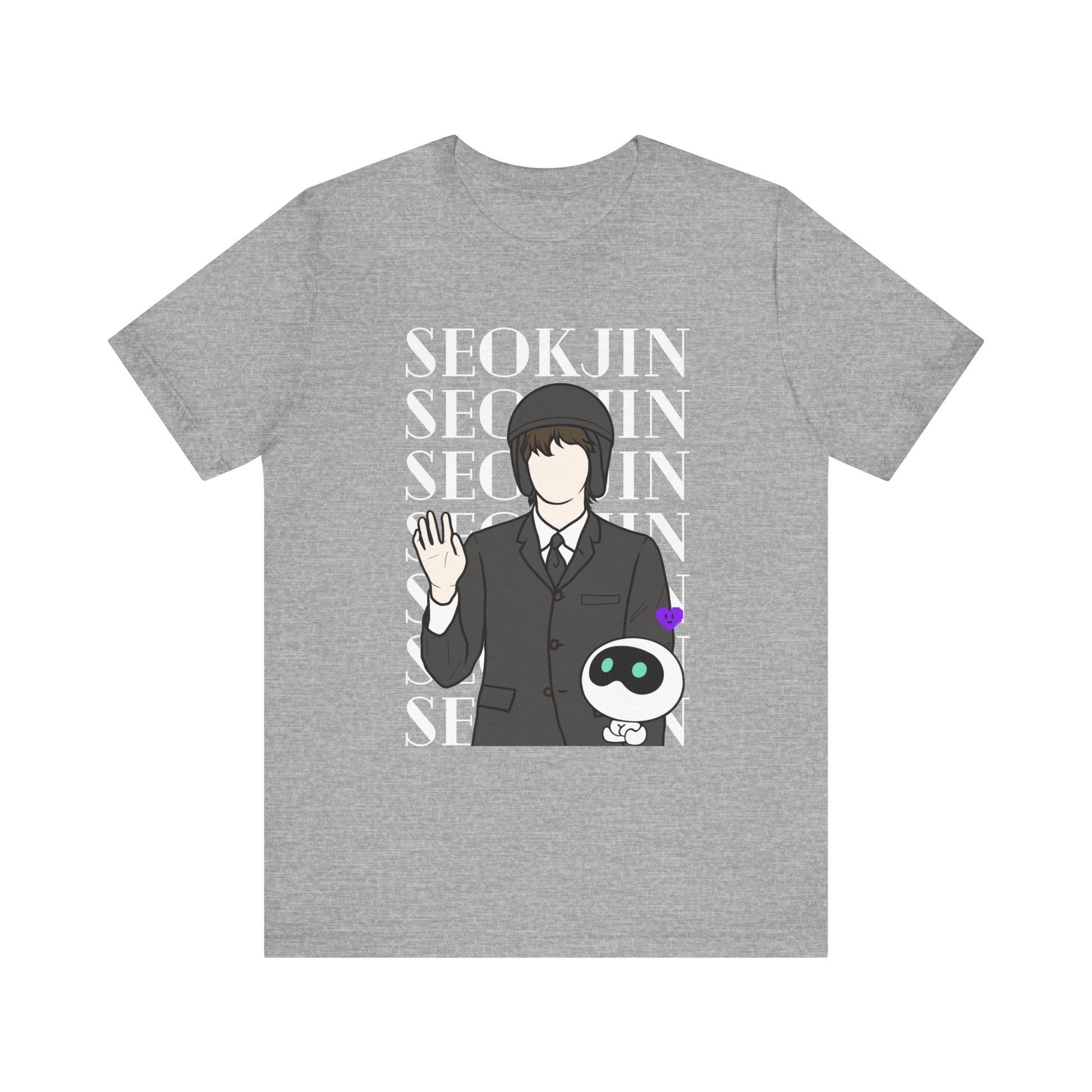 Astronaut-Inspired Kpop T-Shirt – Jin Fan Tee for ARMY and Korean Pop Lovers