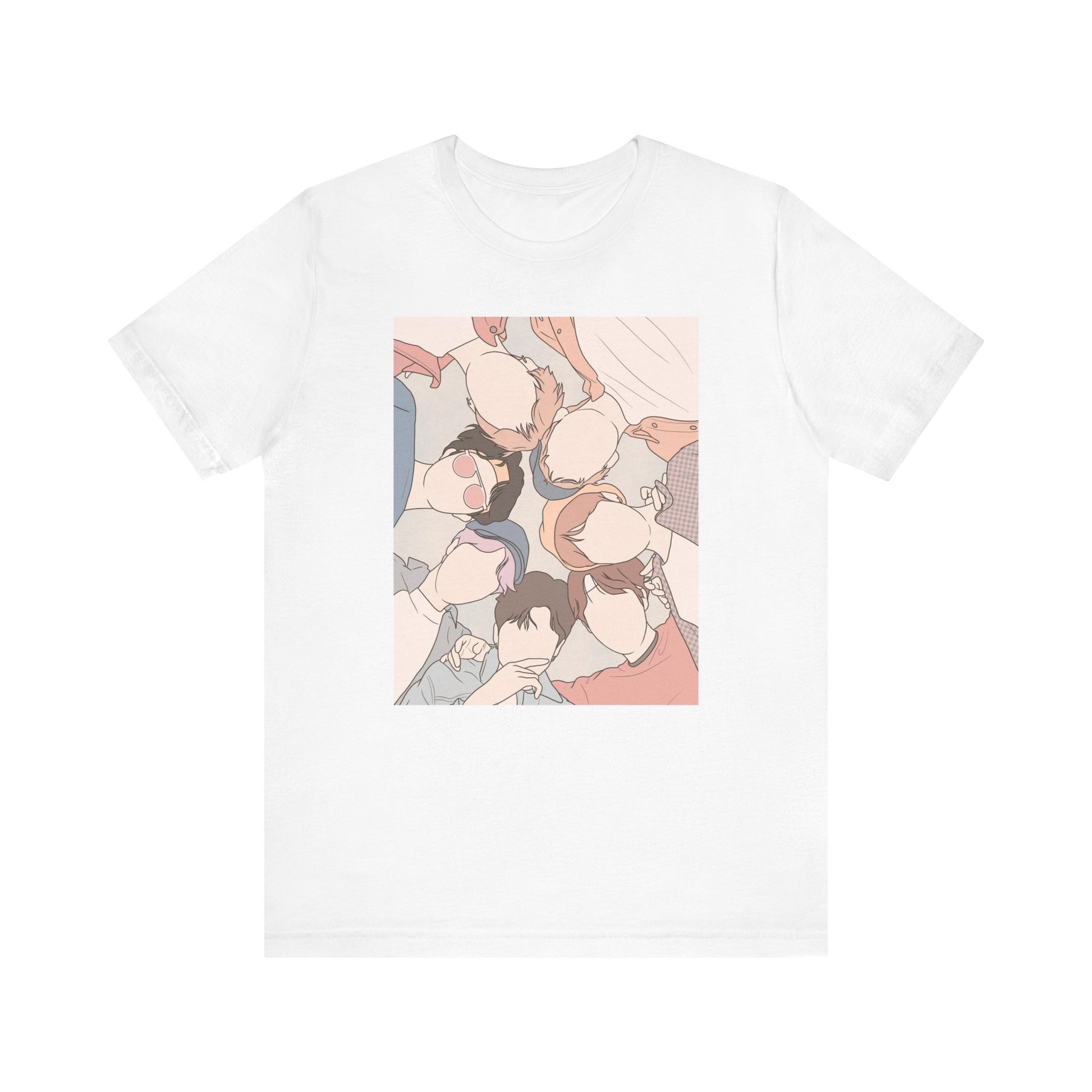 Bangtan-Inspired Kpop T-Shirt – Unisex Friendship Tee for ARMY and Fans