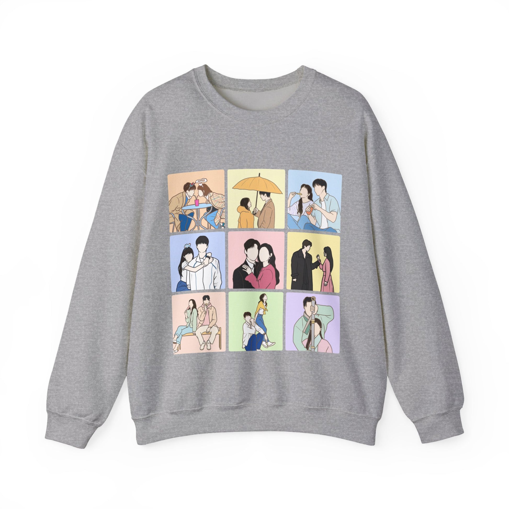 K-Drama Sweatshirt – Cozy Unisex Pullover for Korean Drama Fans and Trendy K-Culture Lovers