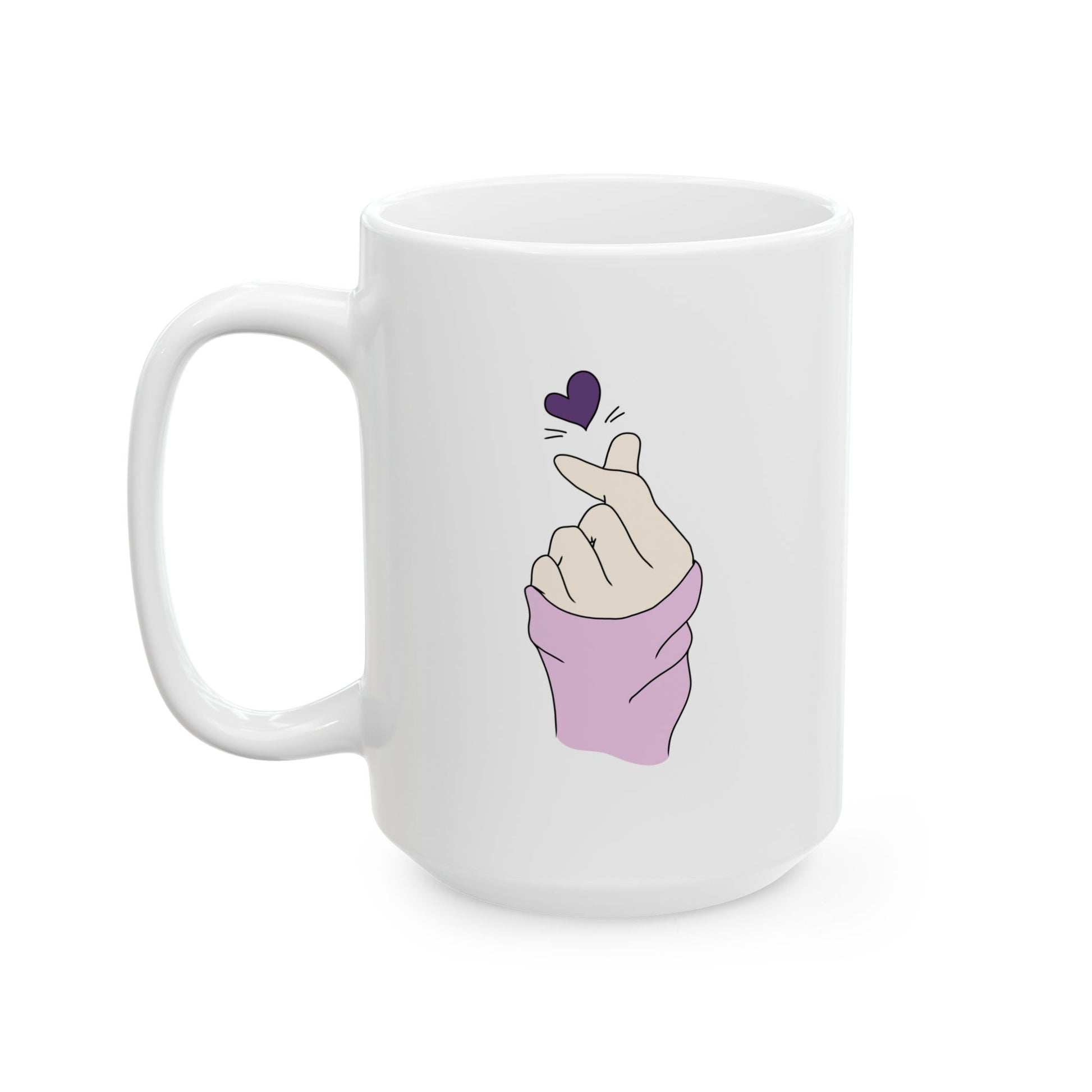 I Purple You Mug – Minimal BTS-Inspired Gift for ARMYs with Big Hearts