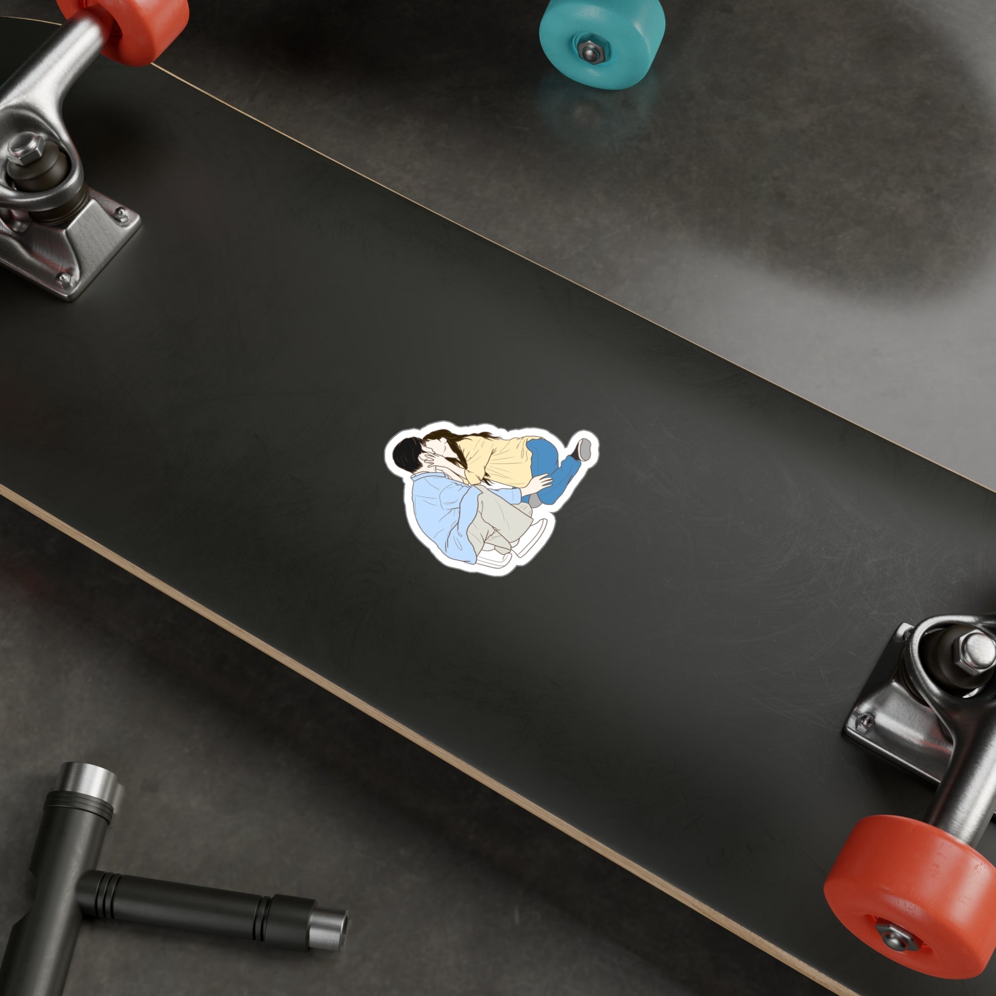 My Sweet Mobster Kdrama Sticker – Kiss-Cut Fanart for Unique Romance Fans