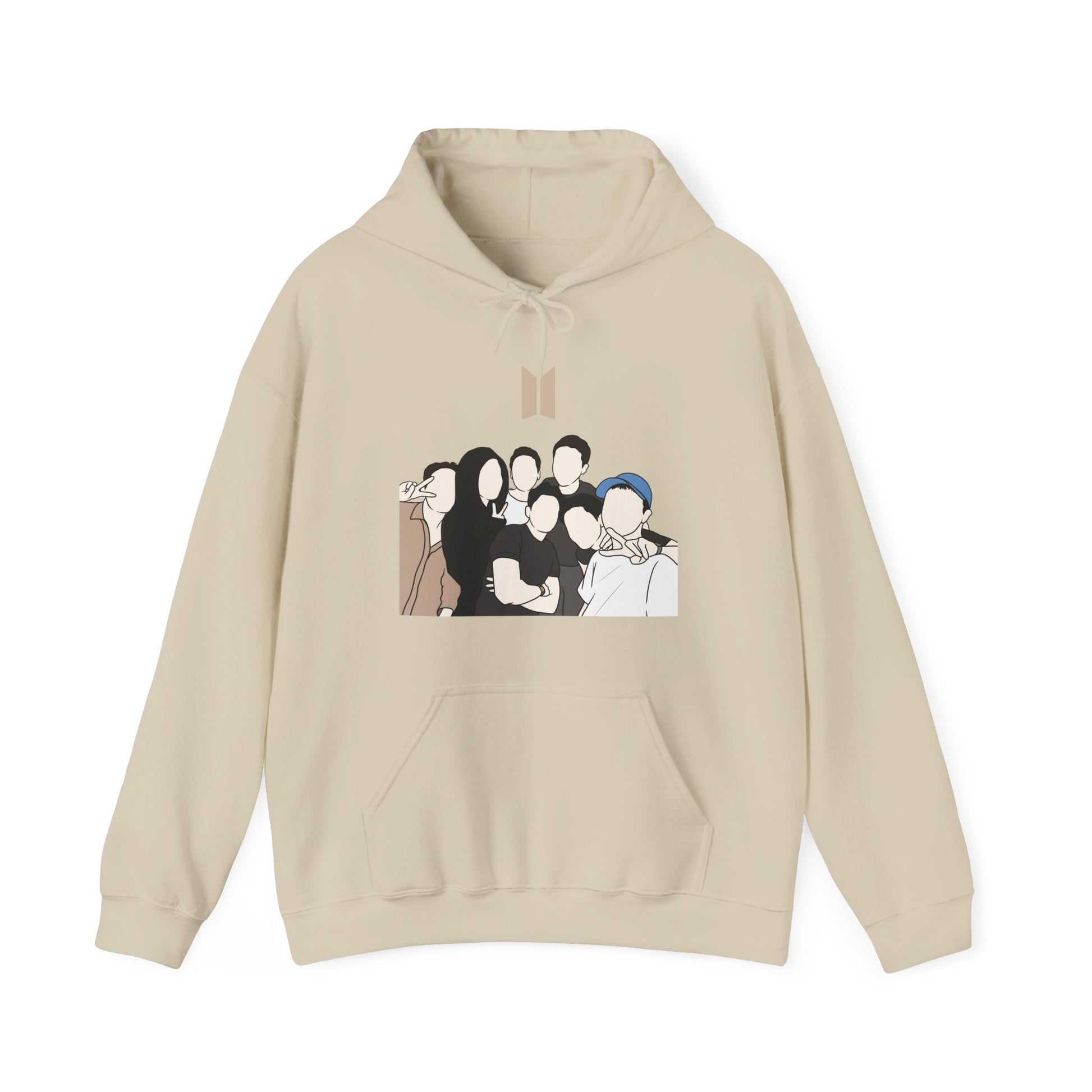 Kpop Hoodie for ARMY – Bangtan-Inspired Sweatshirt Gift for Korean Pop Music Fans