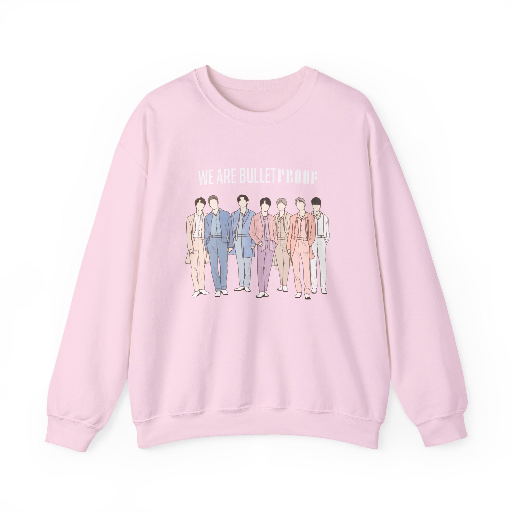 Proof-Inspired Bangtan Kpop Sweatshirt – Unisex Crewneck for ARMY and Korean Pop Fans
