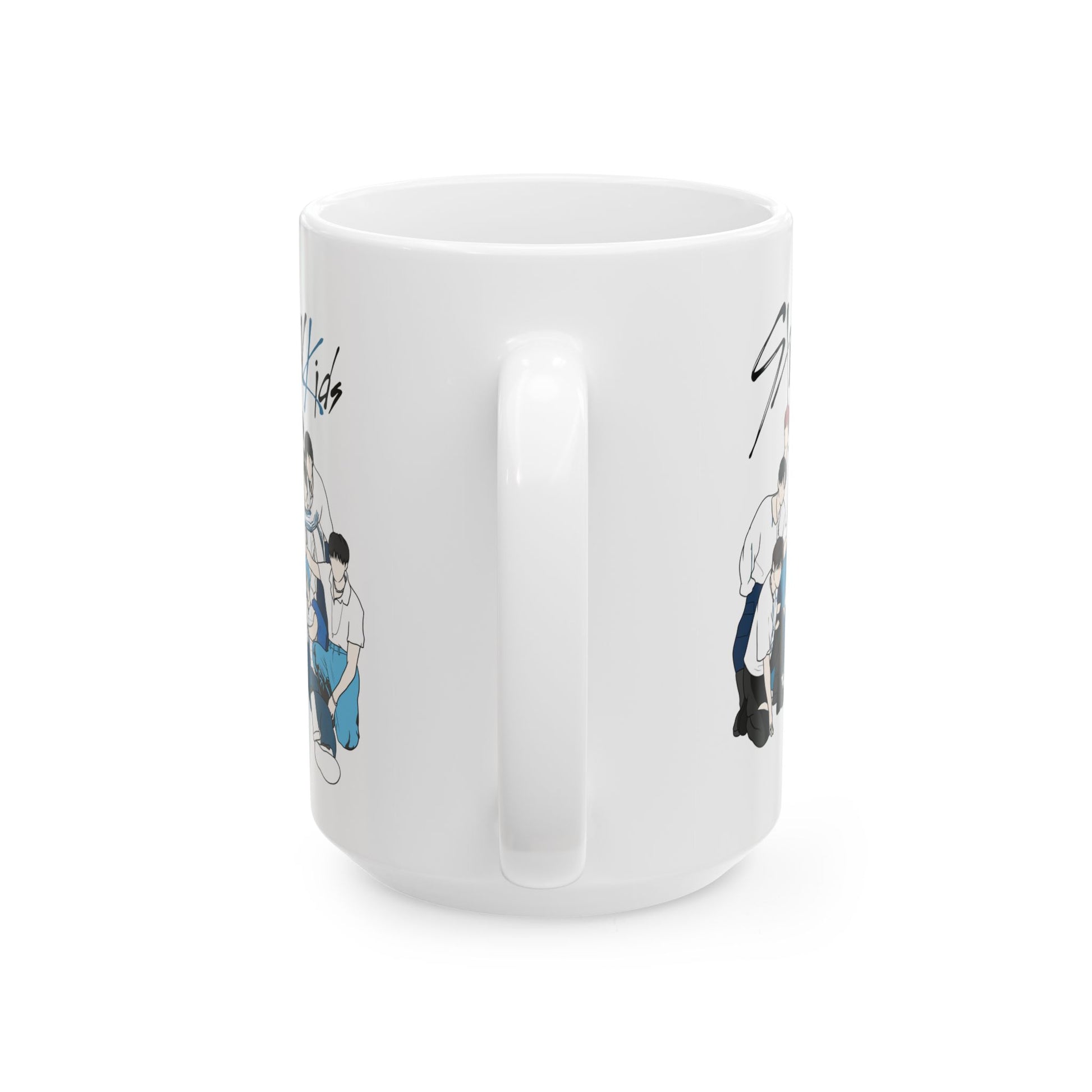 Stray Kids Accent Mug – Fanart Kpop Gift in 11oz or 15oz Sizes