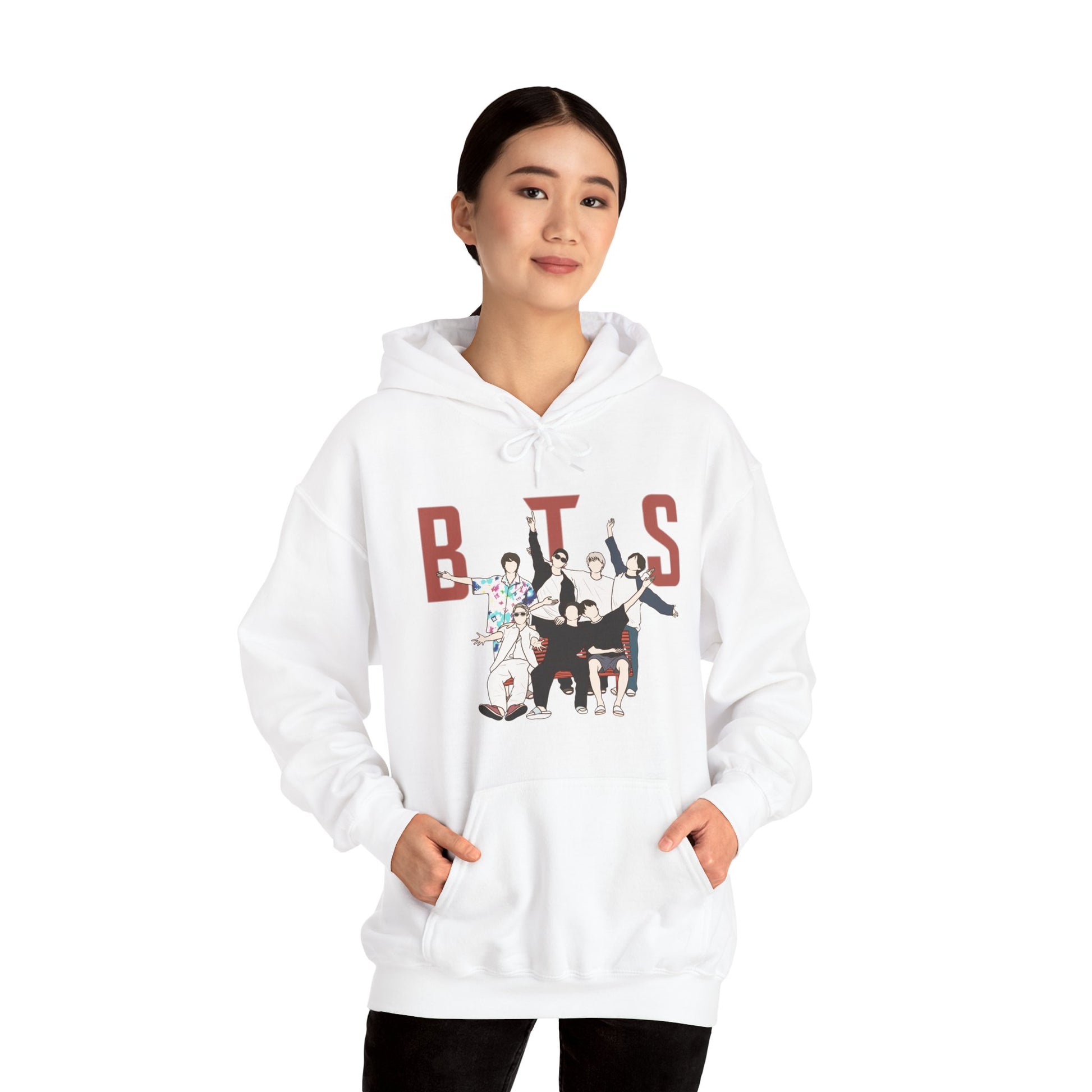 In the SOOP 2-Inspired Kpop Hoodie – Cozy Hooded Sweatshirt for ARMY and Bangtan Fans