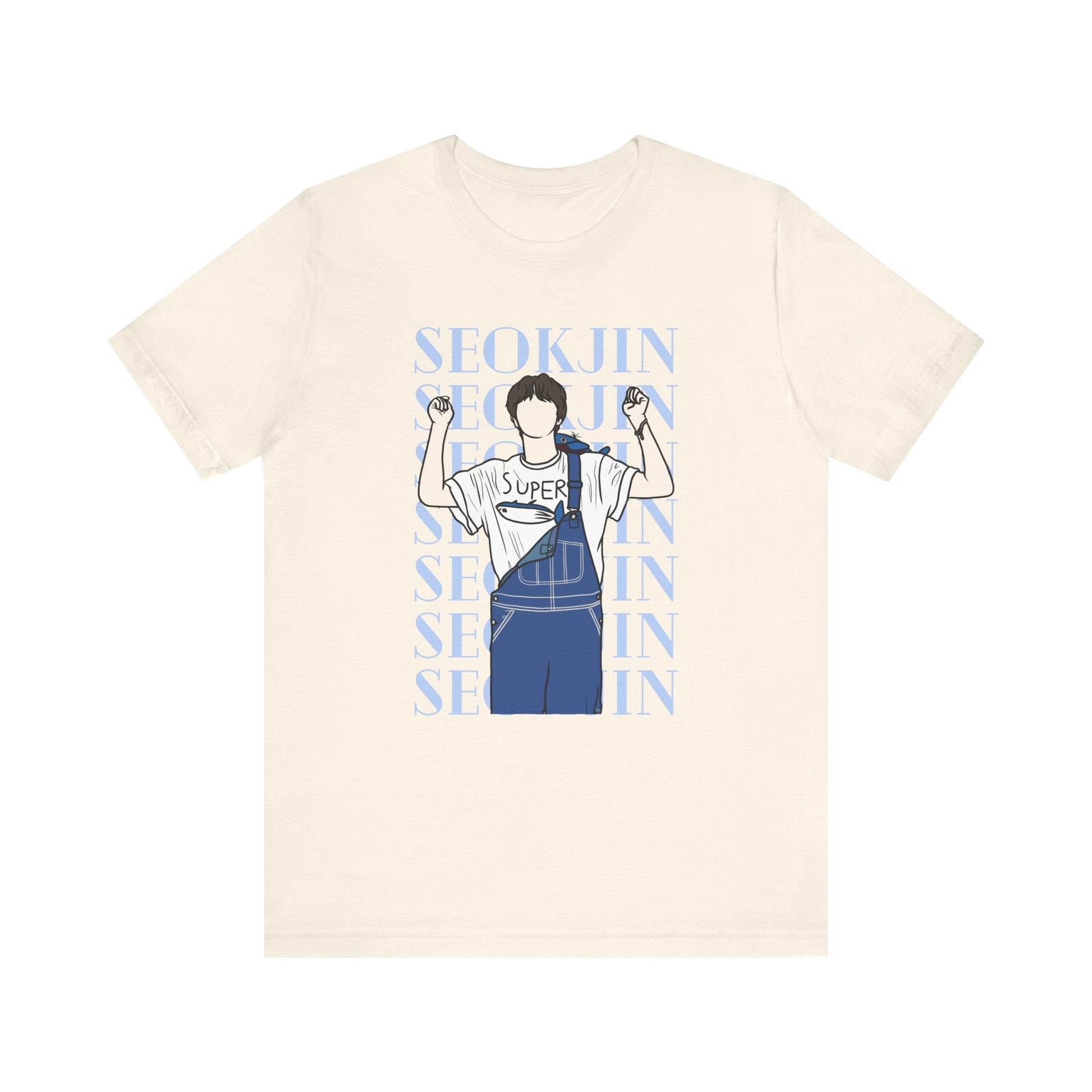 Super Tuna-Inspired Kpop T-Shirt – Fun Unisex Tee for ARMY and Jin Fans