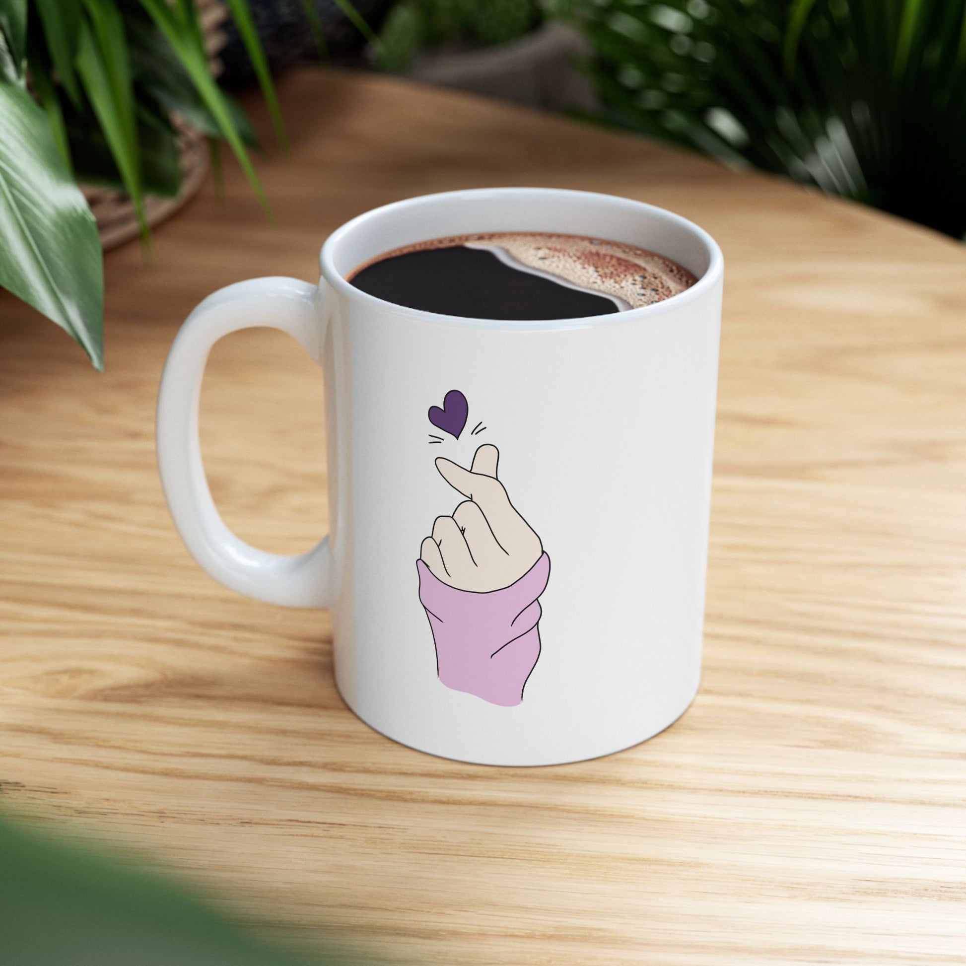 I Purple You Mug – Minimal BTS-Inspired Gift for ARMYs with Big Hearts