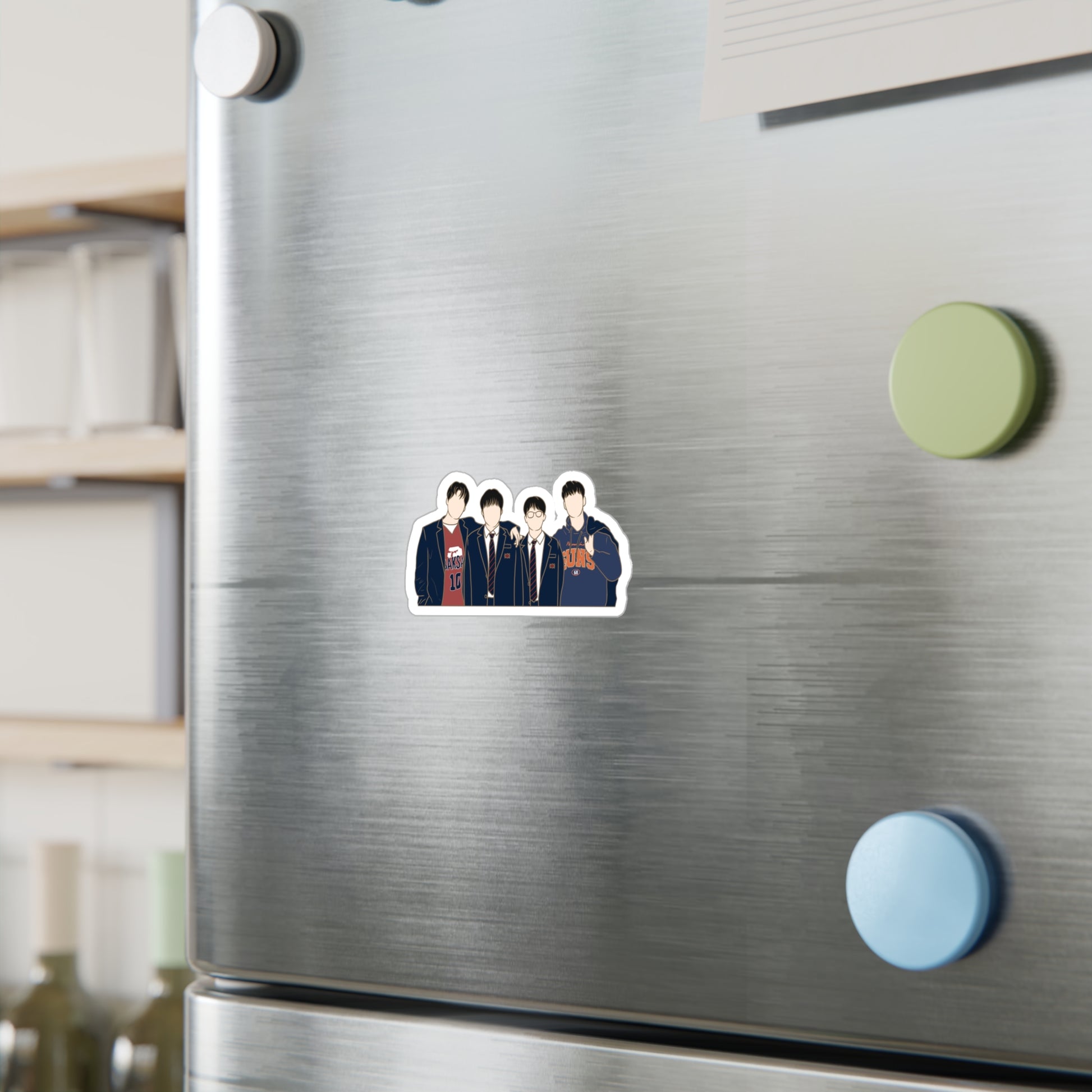 Weak Hero Class 2 Kdrama Sticker – Kiss-Cut Fanart for Fans of Gritty School Dramas