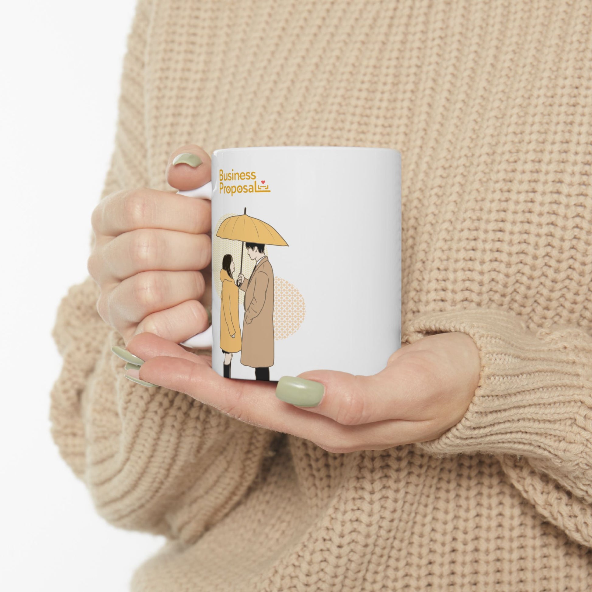 Business Proposal K-Drama Mug – Fanart Gift for Kdrama Lovers & Office Rom-Com Fans