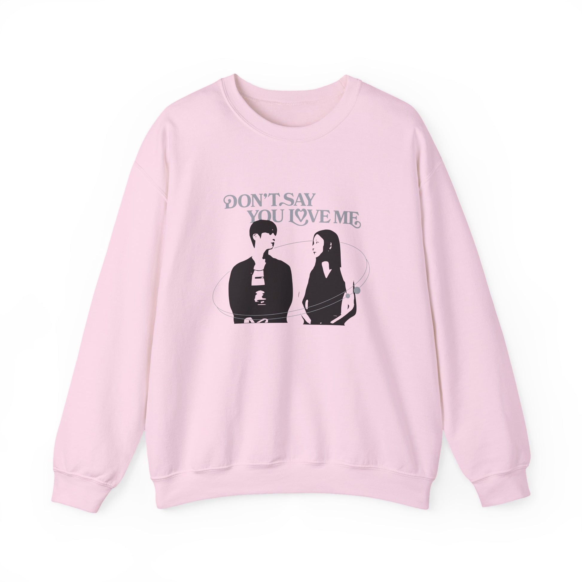 Jin-Inspired Kpop Sweatshirt – ‘Don’t Say You Love Me’ Crewneck for ARMY and Korean Pop Fans