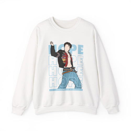 Killin' It Girl Kpop Sweatshirt – Unisex Crewneck for ARMY with J-Hope Energy