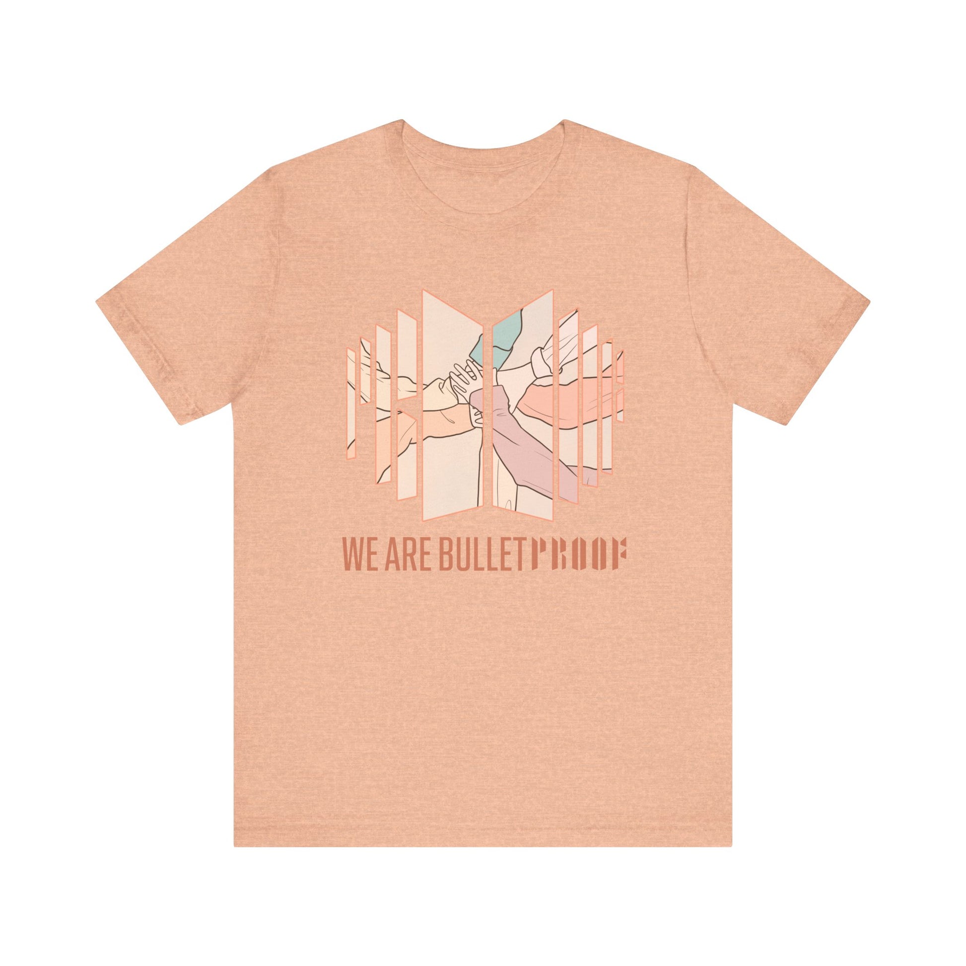 Bulletproof-Inspired Kpop Shirt – Unisex Tee for Korean Boy Group Fans