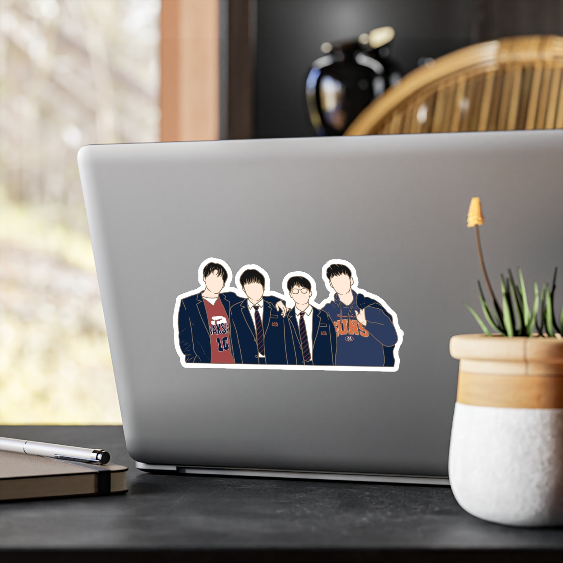 Weak Hero Class 2 Kdrama Sticker – Kiss-Cut Fanart for Fans of Gritty School Dramas
