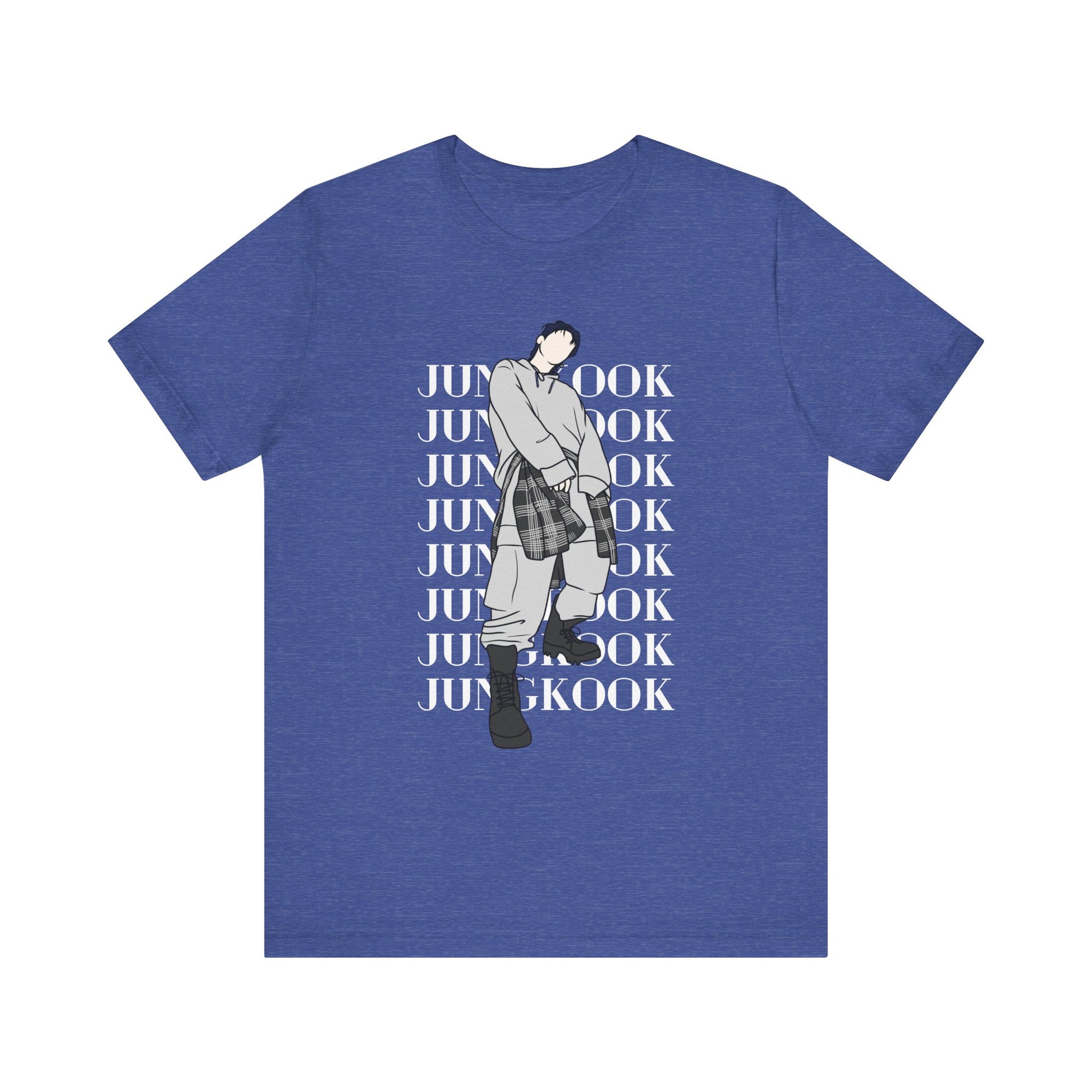 3D Jungkook Fan T-Shirt – Kpop-Inspired Tee for Fans of Korean Boy Groups